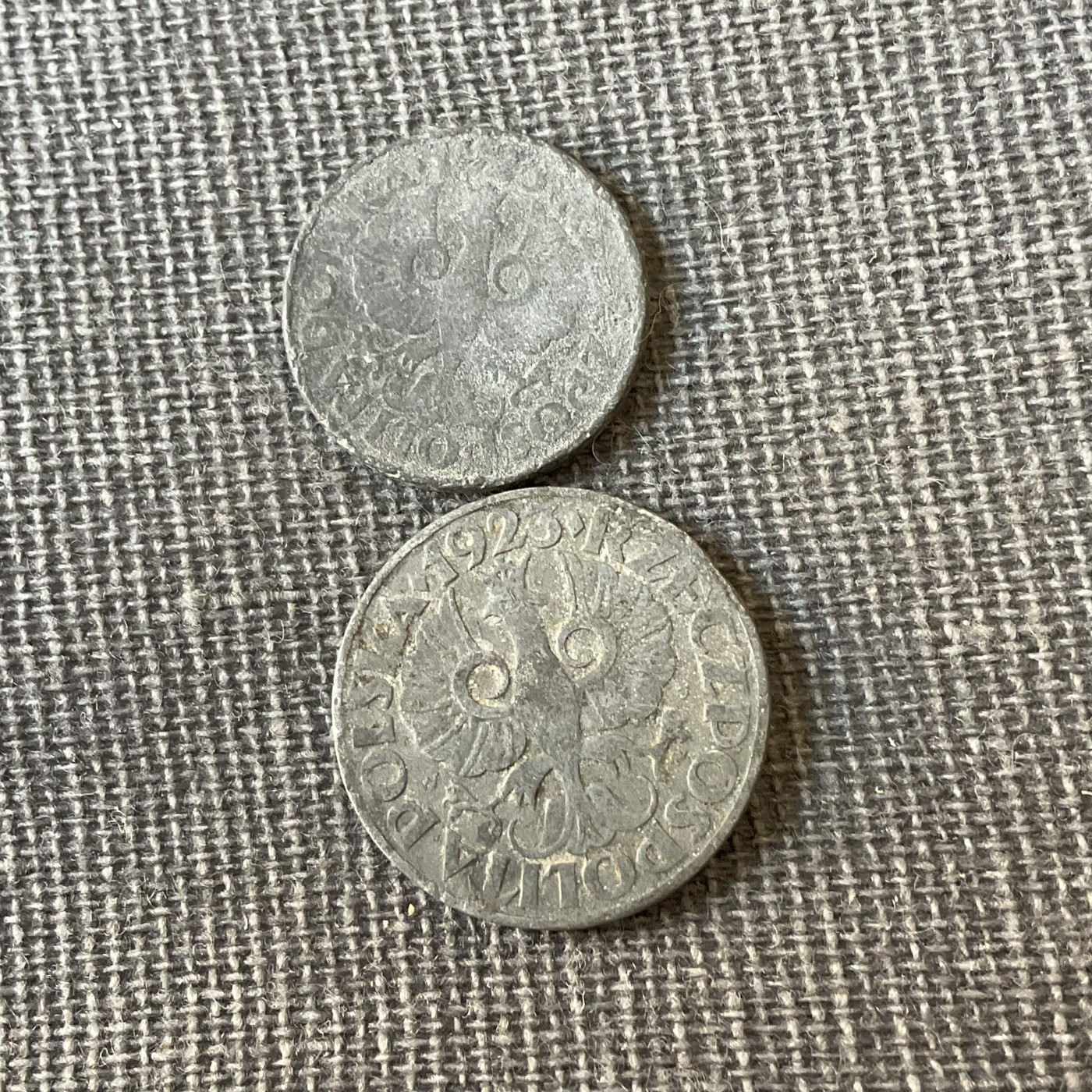 外国硬币二场2024-1-7 波兰1923锌币