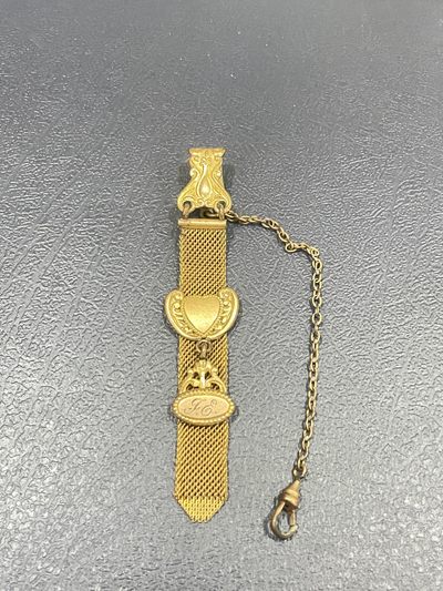 欧美回流精选（美国1890年-1940年老包金怀表链专场） - 美国回流包金怀表链