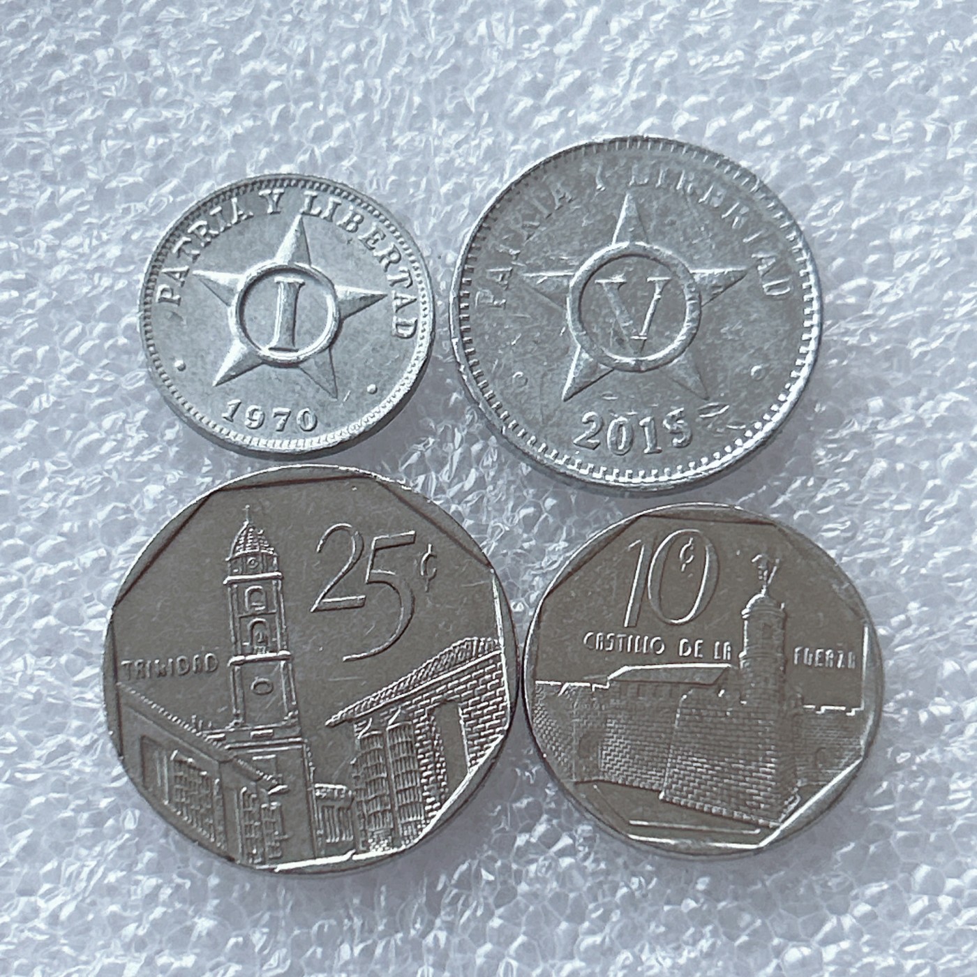 全场一元起拍 世界散币、银币专场 第53期 古巴硬币 4枚