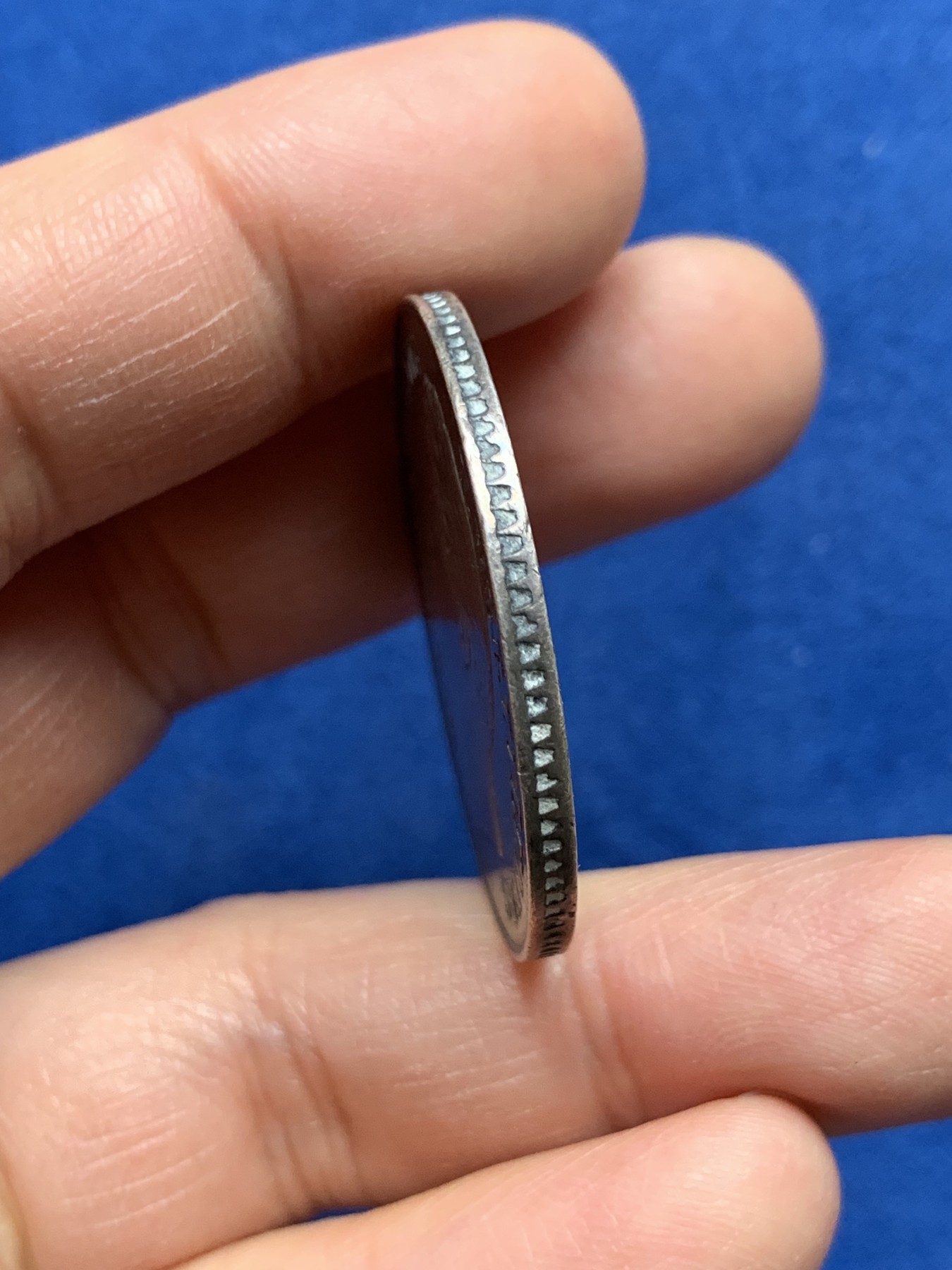 《竞宝斋》第232场-周日，周一 2场 (全场包邮) 德国1849年符腾堡鹿狮1泰勒银币 底板泛着彩光 很不错的品种