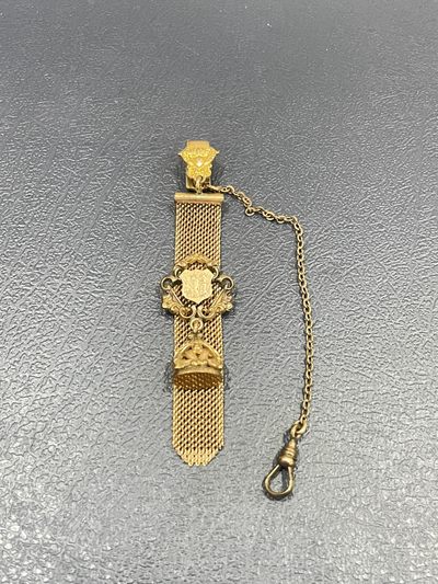 欧美回流精选（美国1890年-1940年老包金怀表链专场） - 美国回流包金怀表链