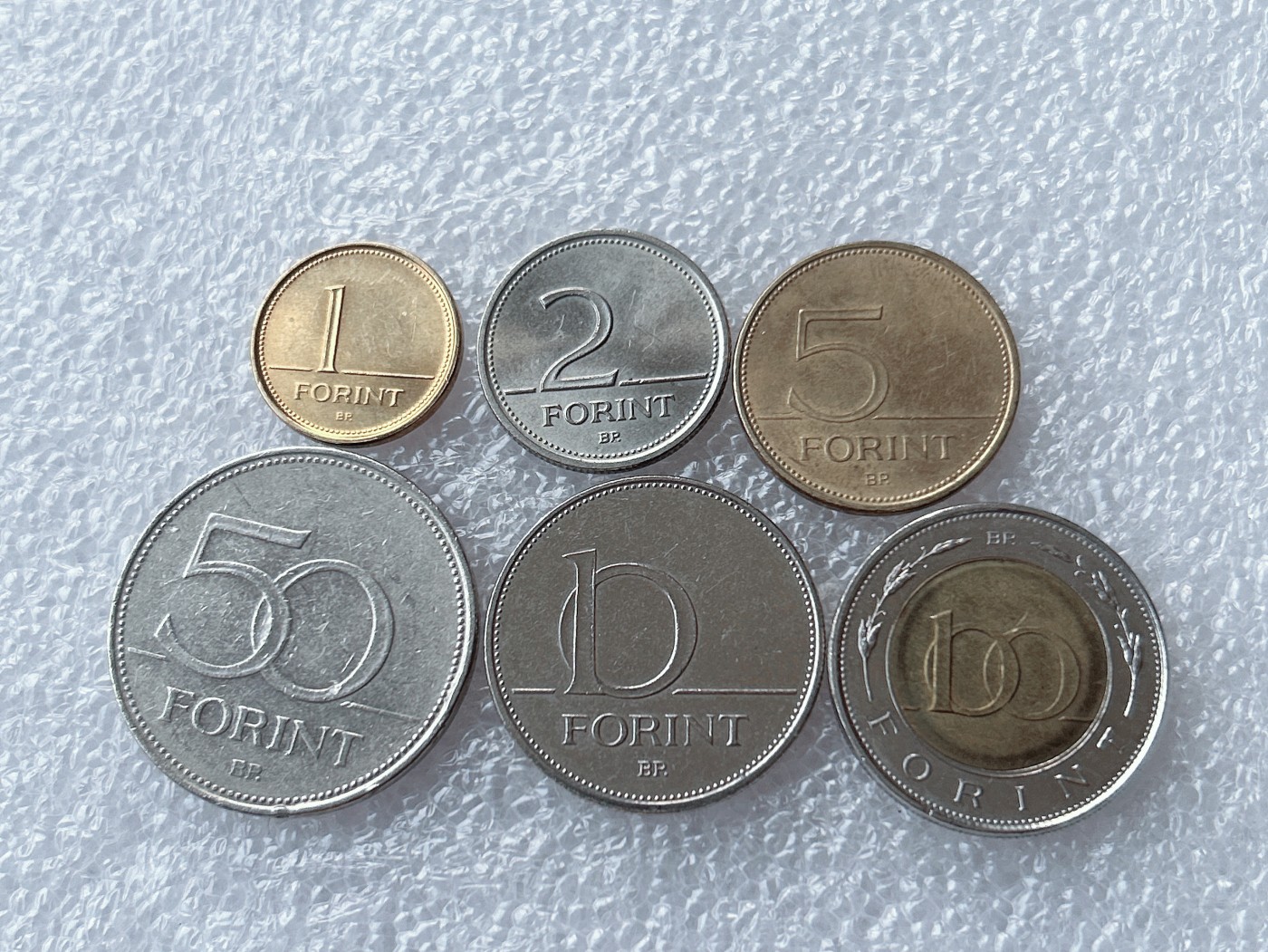 全场一元起拍 世界散币、银币专场 第53期 匈牙利硬币6枚套