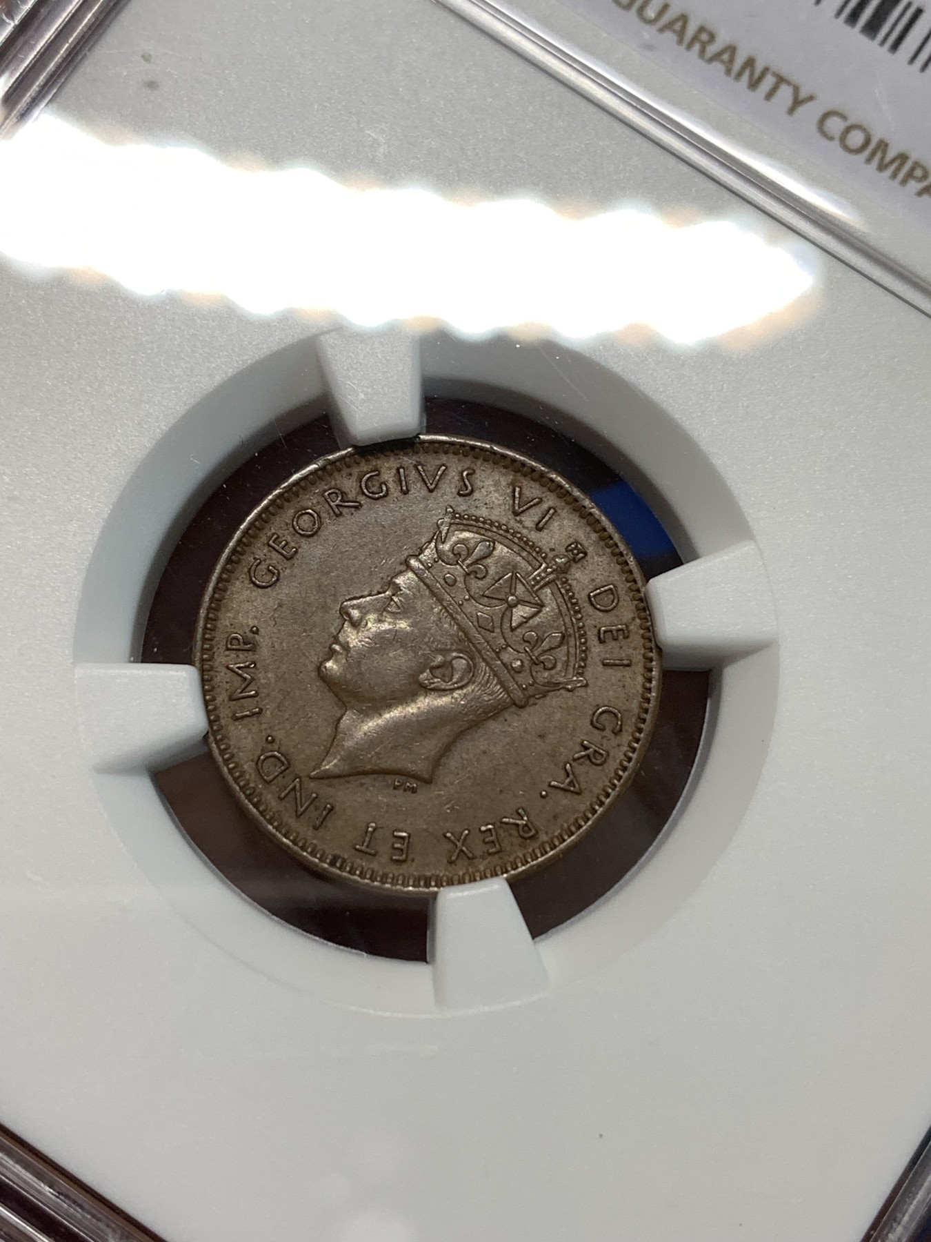 《竞宝斋》第232场-周日，周一 2场 (全场包邮) NGC-MS63BN 纽芬兰1941年乔六1分铜币，书价相当高的品种，普品较常见，高分难得，更高分仅有4枚。同年普通版63分参考价200美元