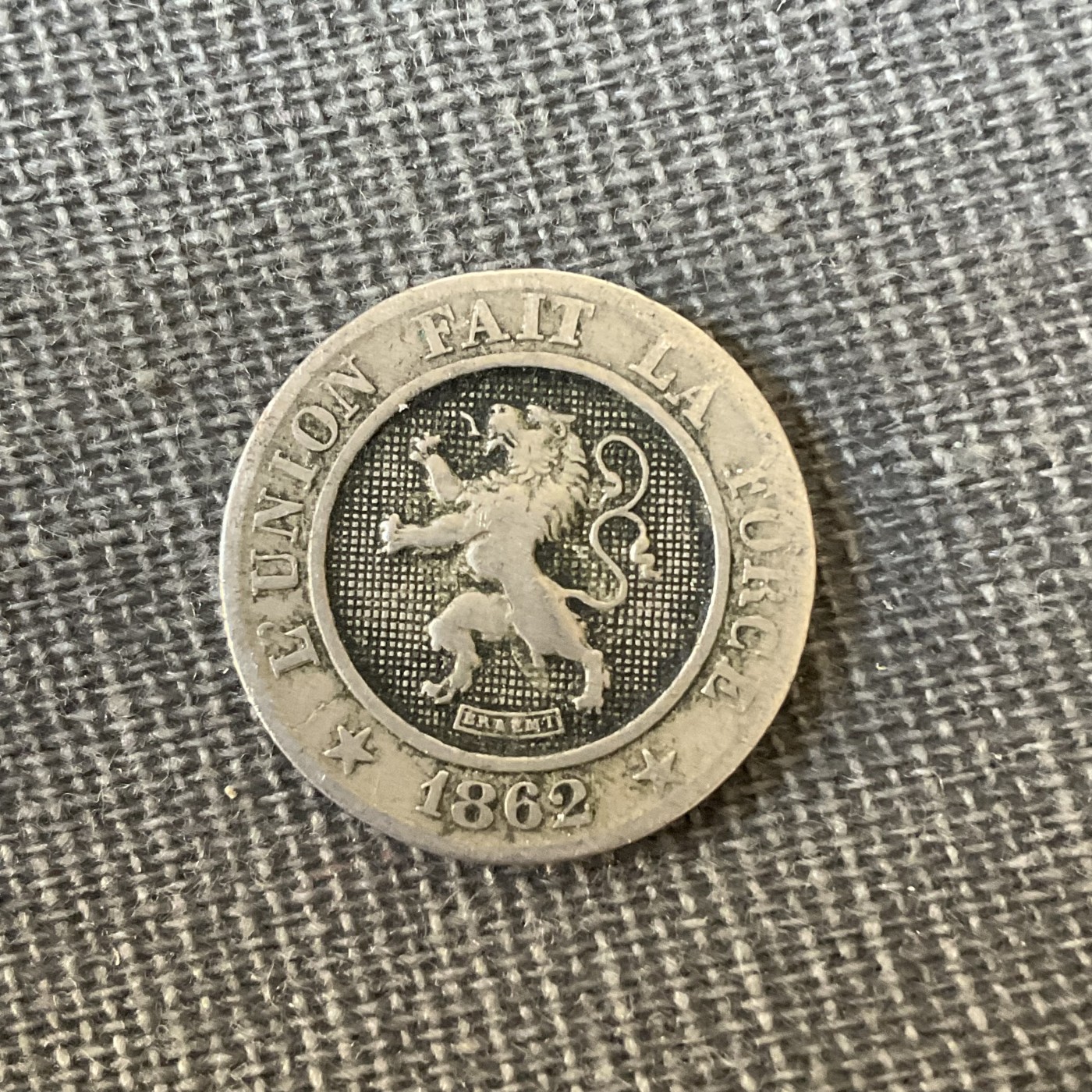 外国硬币二场2024-1-7 比利时1862