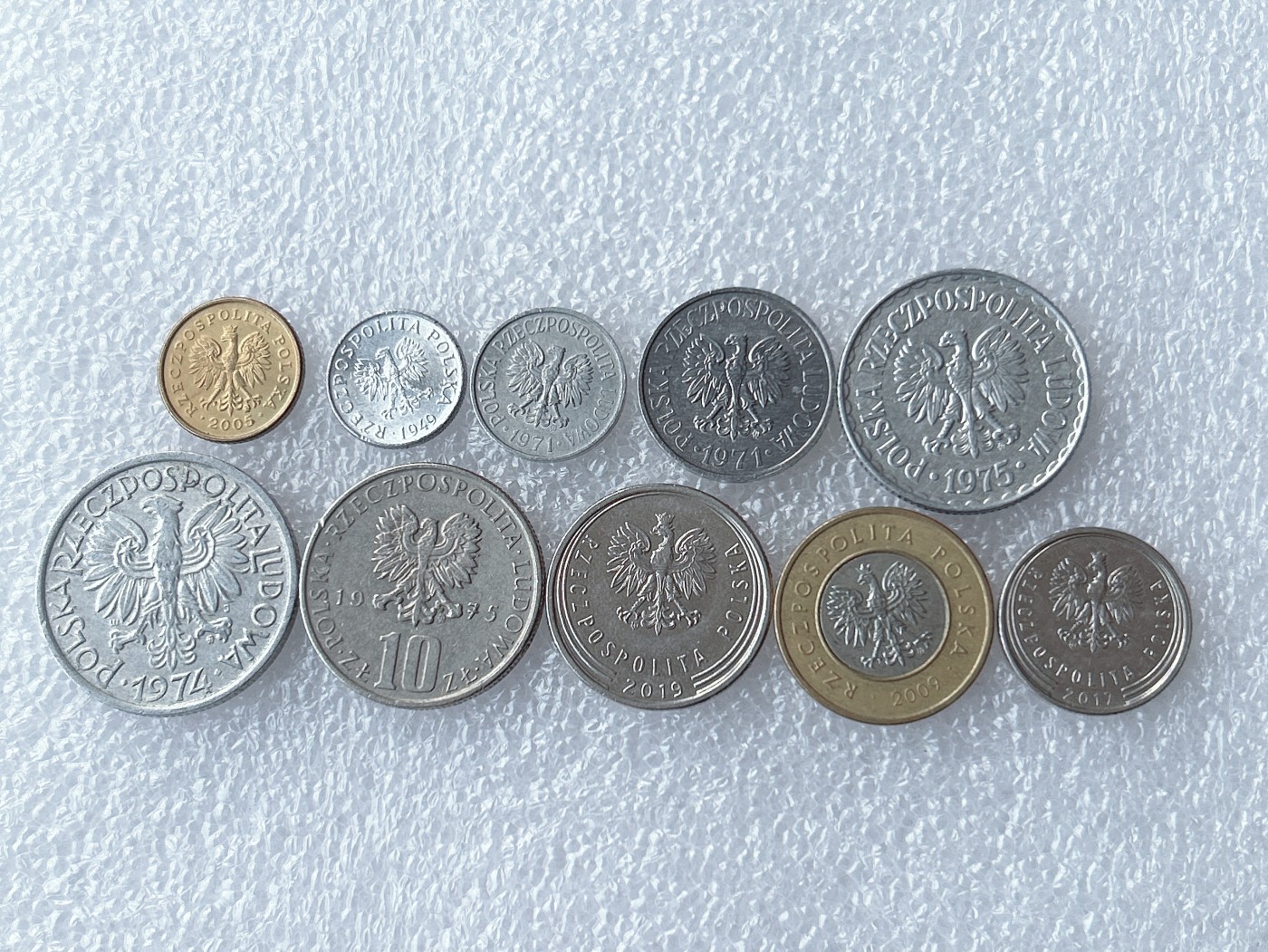 全场一元起拍 世界散币、银币专场 第53期 波兰硬币 10枚