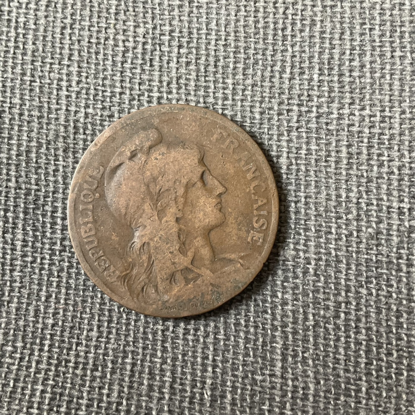 外国硬币二场2024-1-7 法国1898年5分