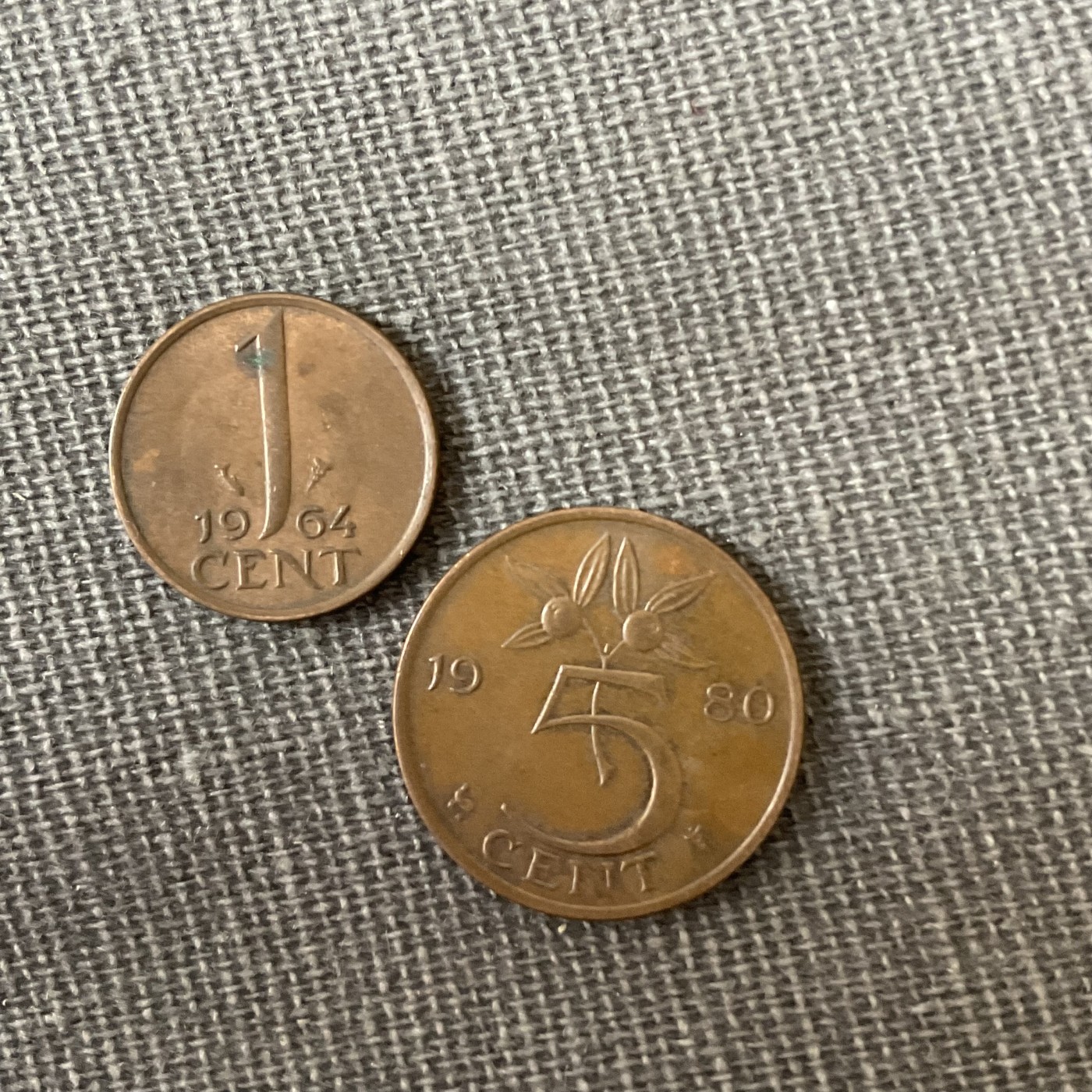 外国硬币二场2024-1-7 荷兰1分5分