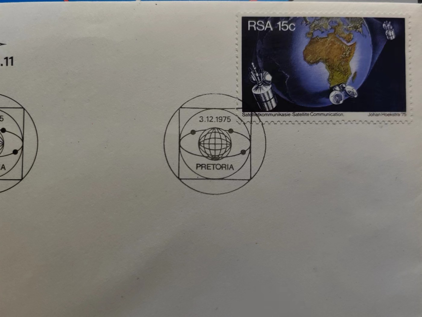多国首日封✌邮品✌（拍卖场）精品🔥专场 第④②场 南非1975年 航天科技