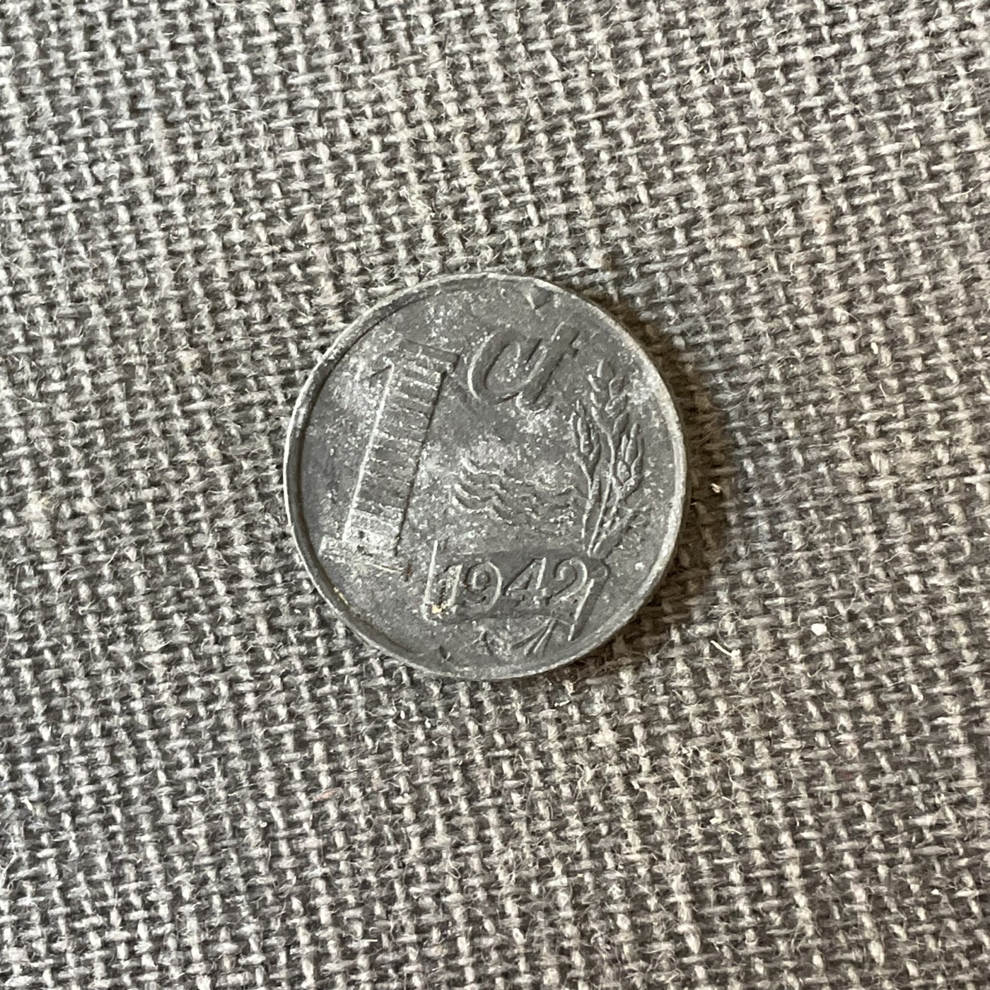外国硬币三场2024-1-8 德占荷兰1942