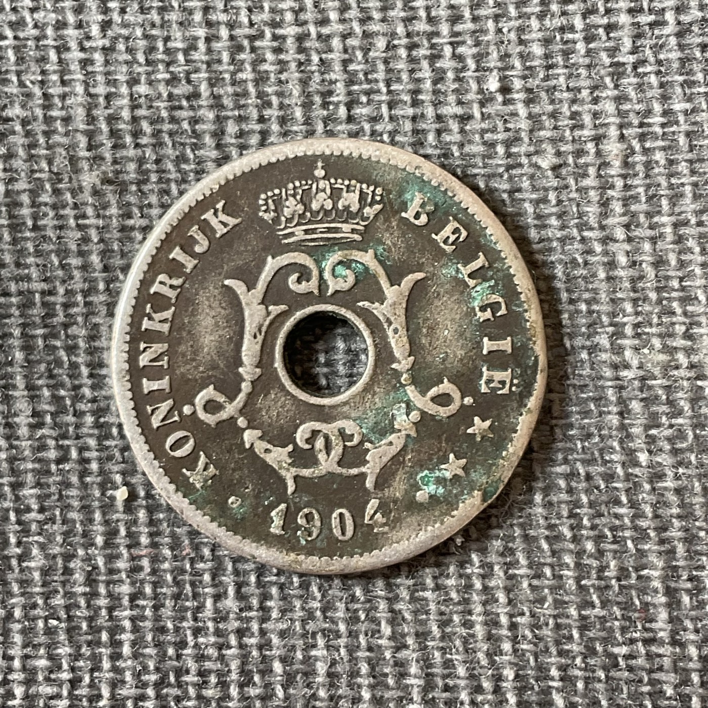外国硬币三场2024-1-8 比利时1904