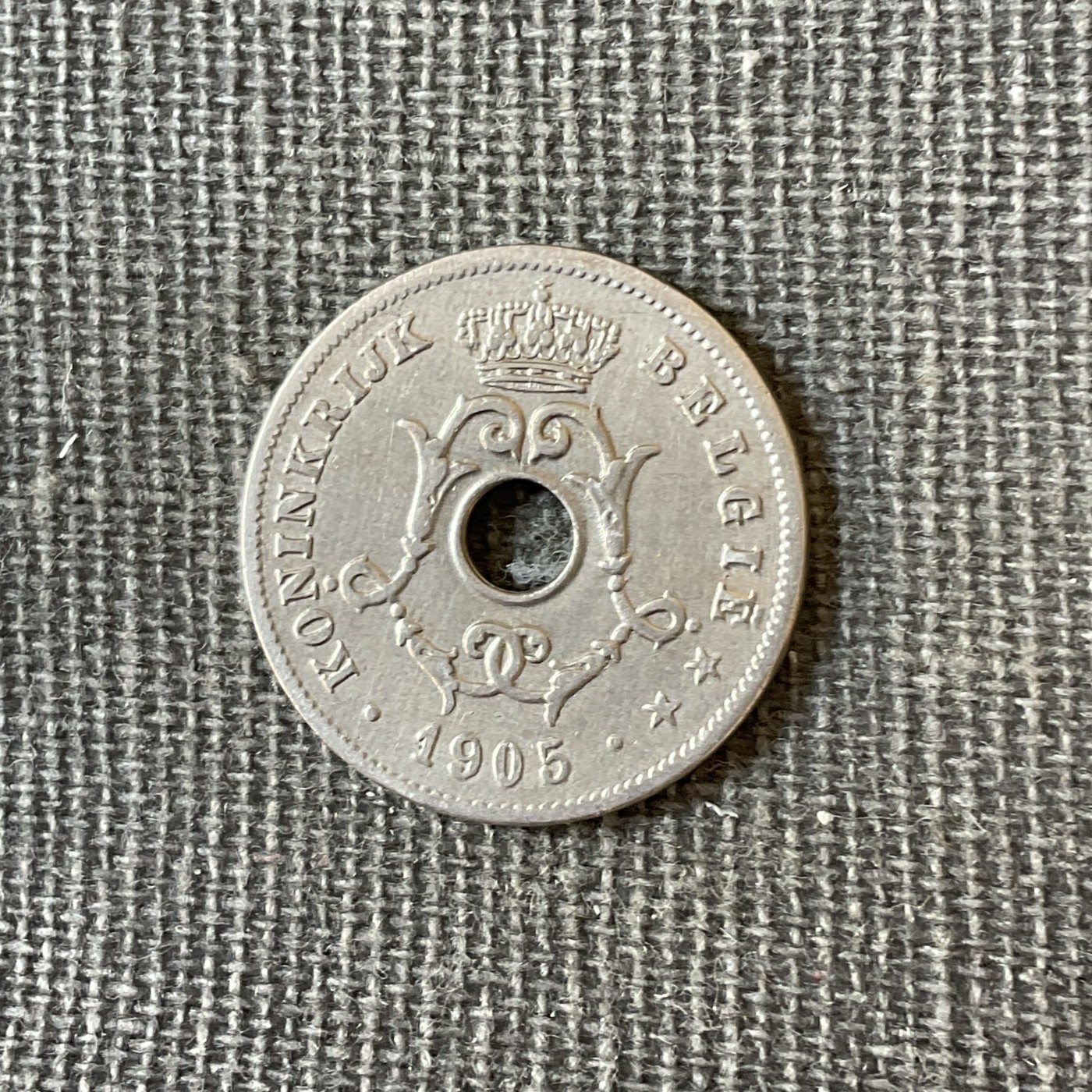 外国硬币三场2024-1-8 比利时1905