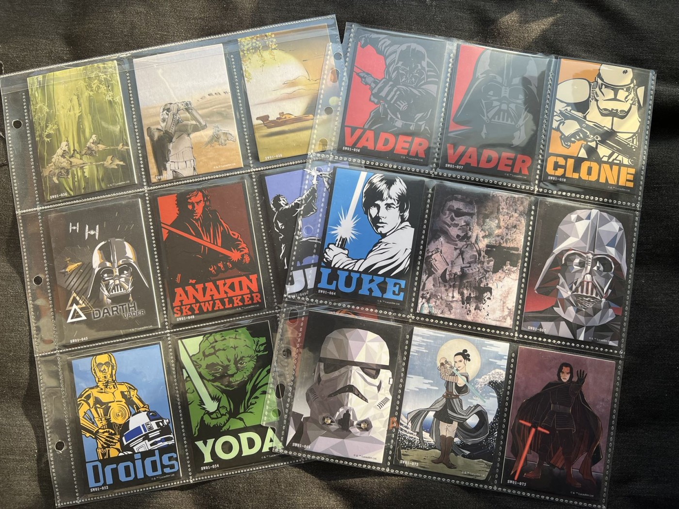 【随心卡拍】收藏卡拍卖【第十期】 集卡社 星际大战 18张 