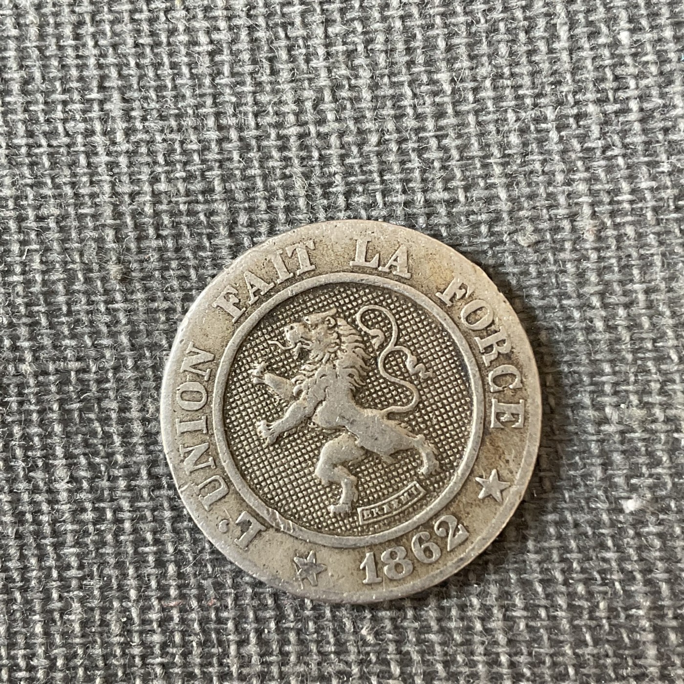 外国硬币三场2024-1-8 比利时1862