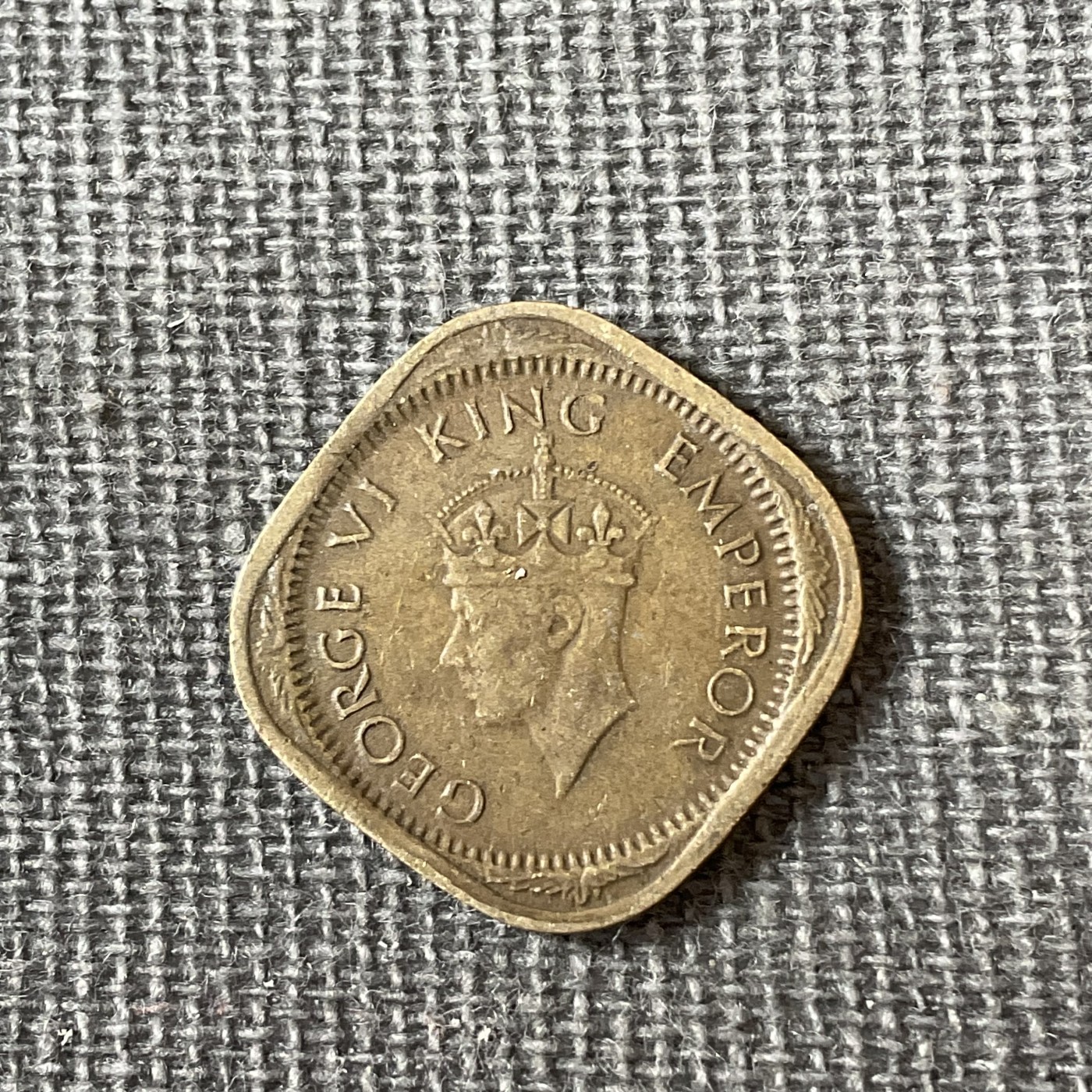外国硬币三场2024-1-8 英属印度1944