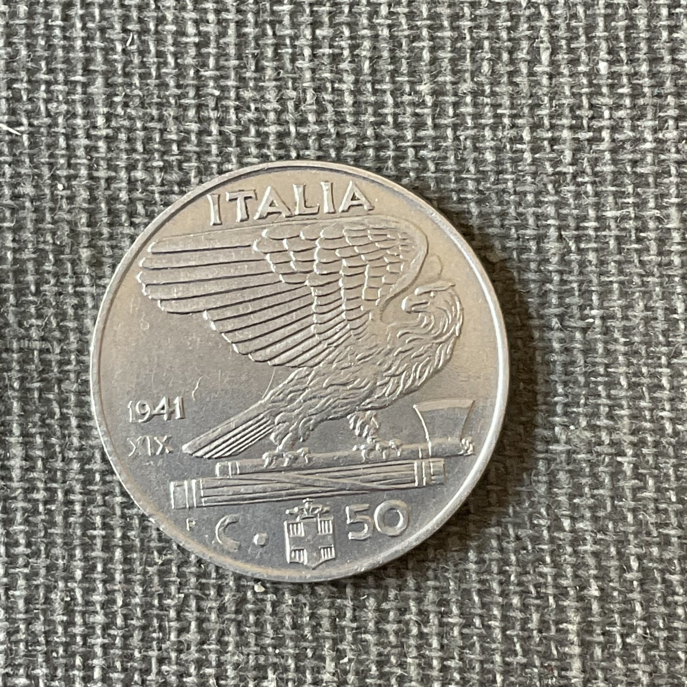 外国硬币三场2024-1-8 意大利1941
