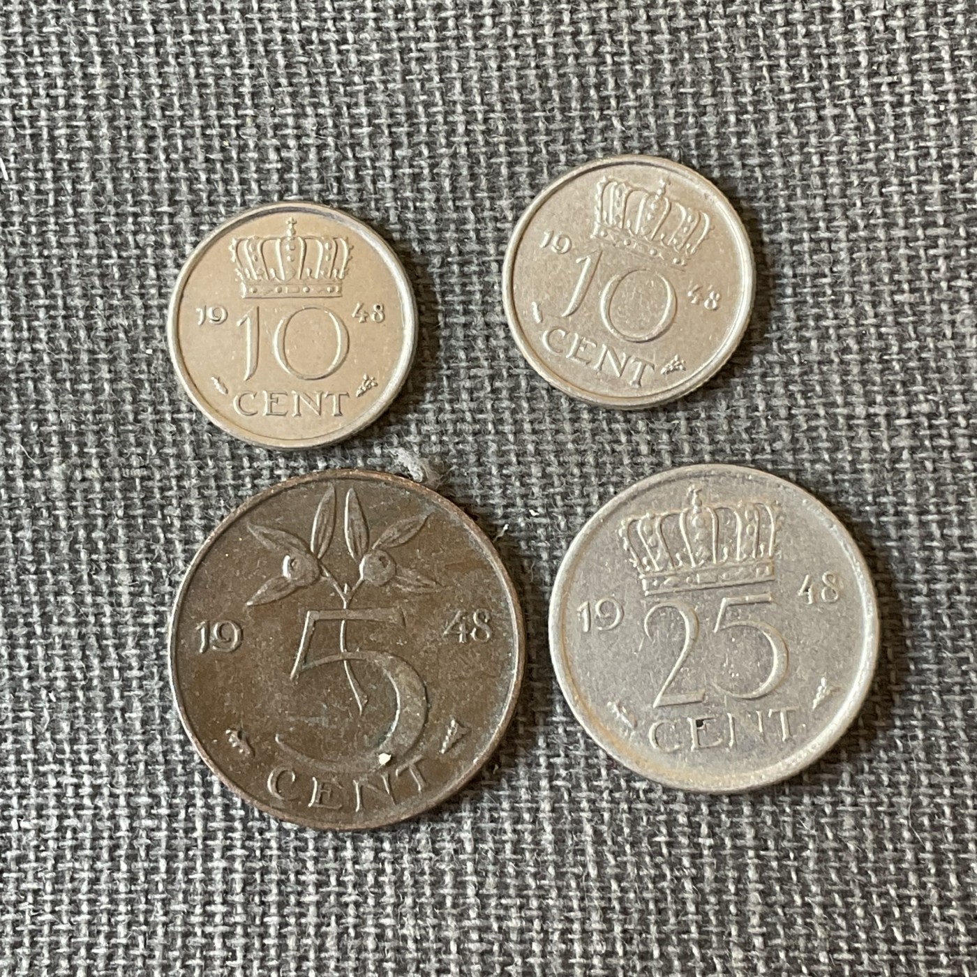 外国硬币三场2024-1-8 荷兰1948