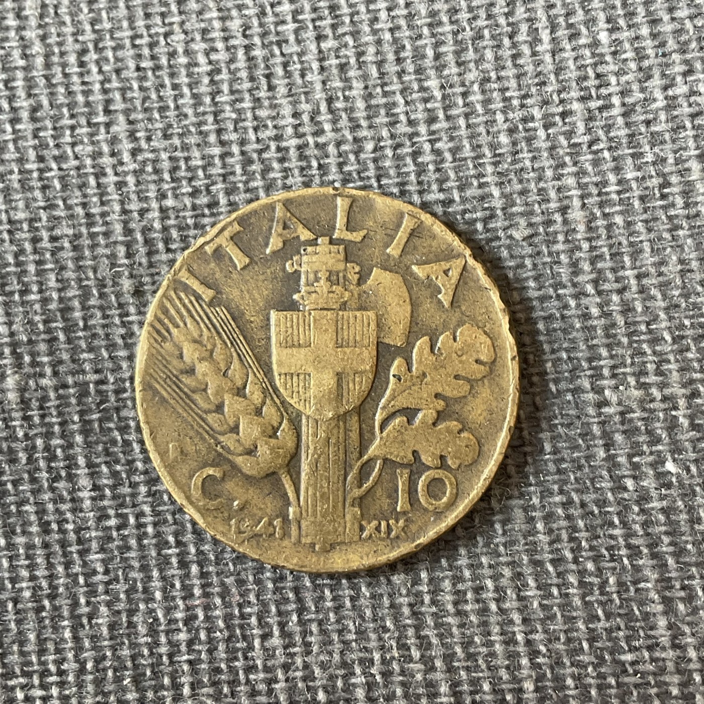 外国硬币三场2024-1-8 意大利1941