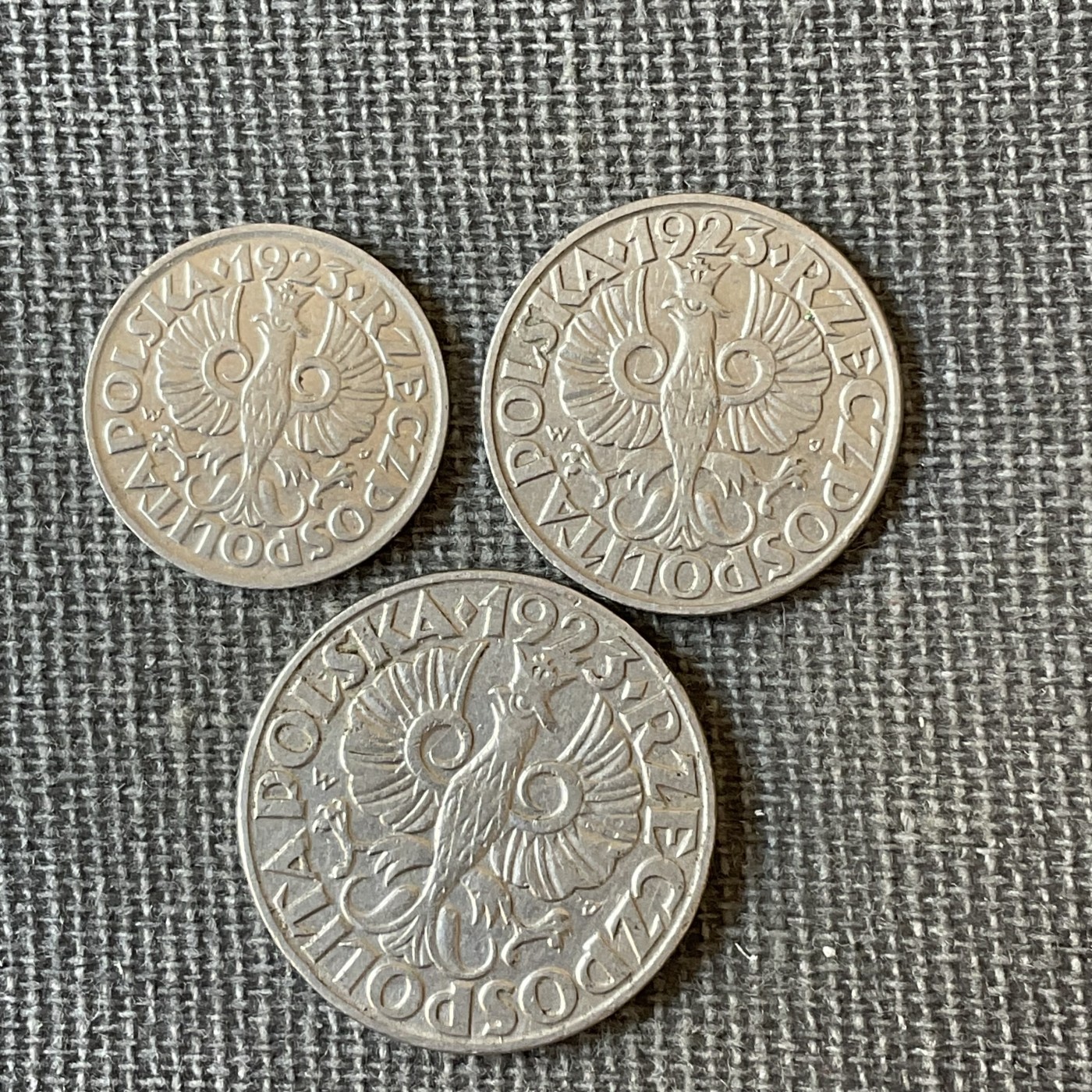 外国硬币三场2024-1-8 波兰1923镍币好品