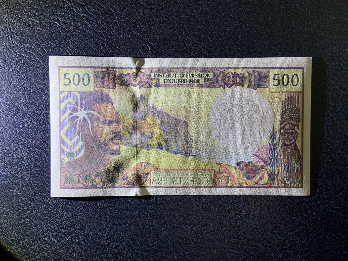 收藏联盟Quantum Auction 第317期拍卖  法属太平洋1990-12年500法郎 品相全新UNC