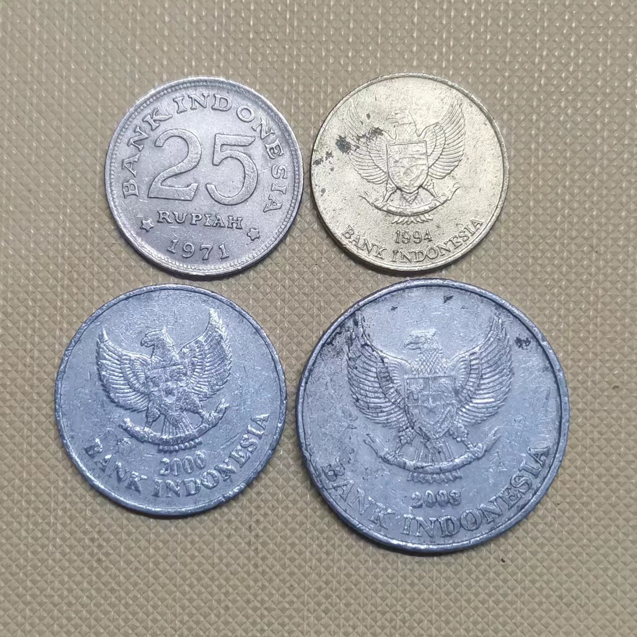 【易洋钱喜】第34场 国外硬币专场 印度尼西亚硬币两枚