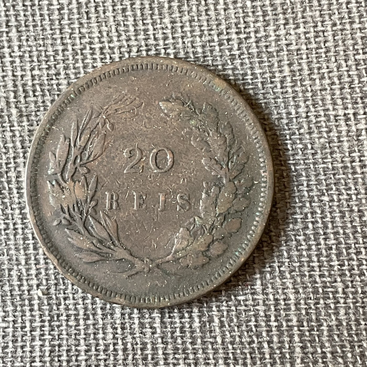 外国硬币三场2024-1-8 葡萄牙1892铜币