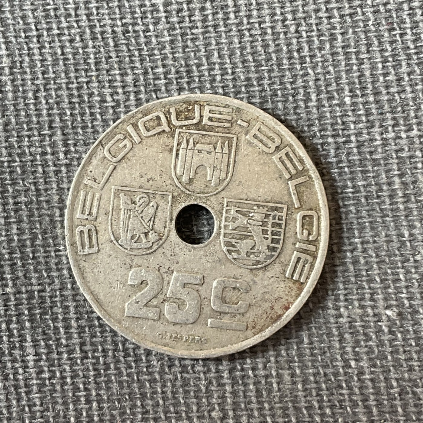 外国硬币三场2024-1-8 比利时1939镍币