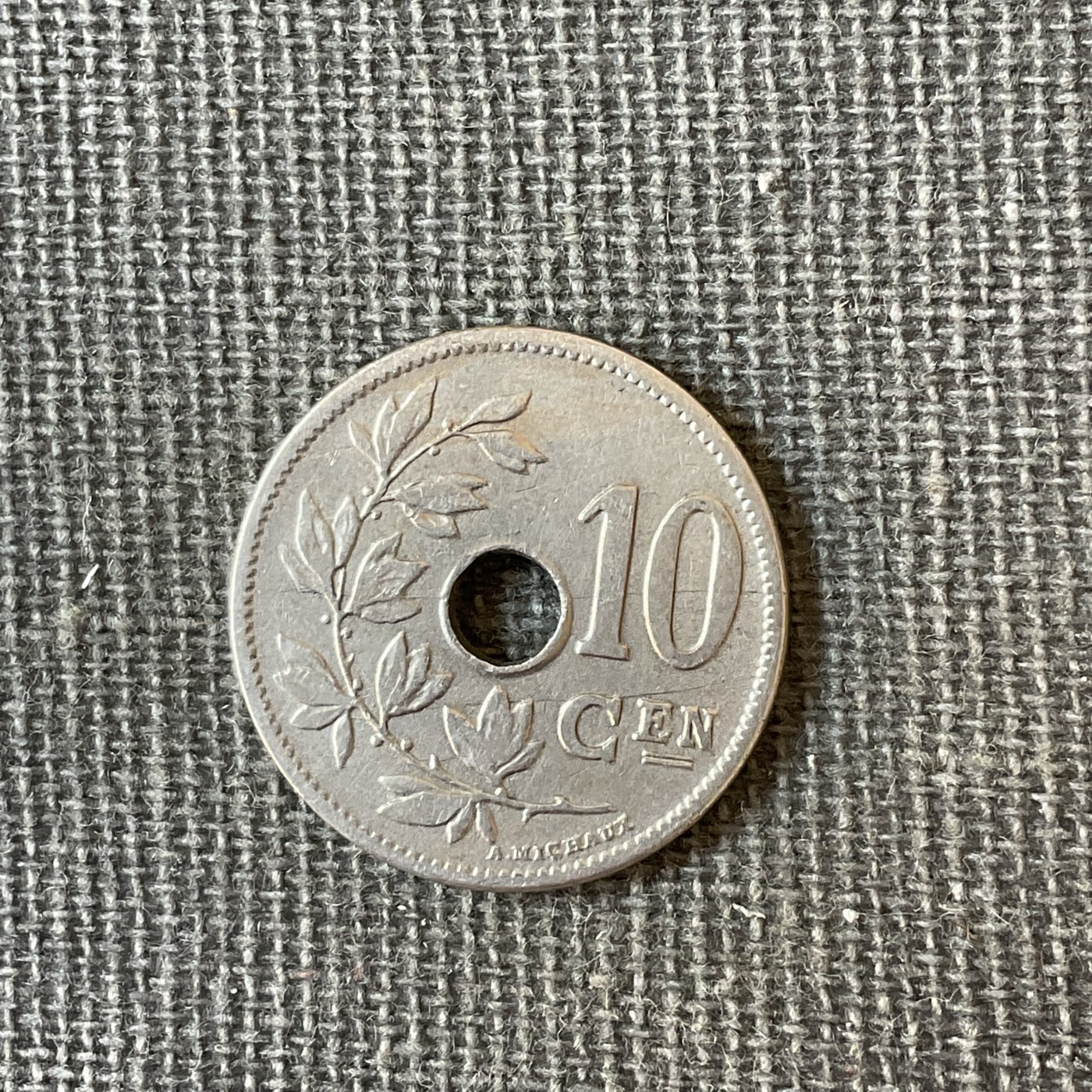 外国硬币三场2024-1-8 比利时1905