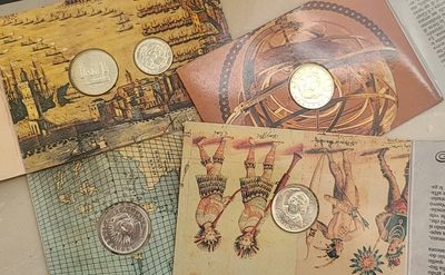 【币将精彩】世界钱币拍卖拍卖（2026-4-22） 意大利1989-1992年“航海时代”银币全套