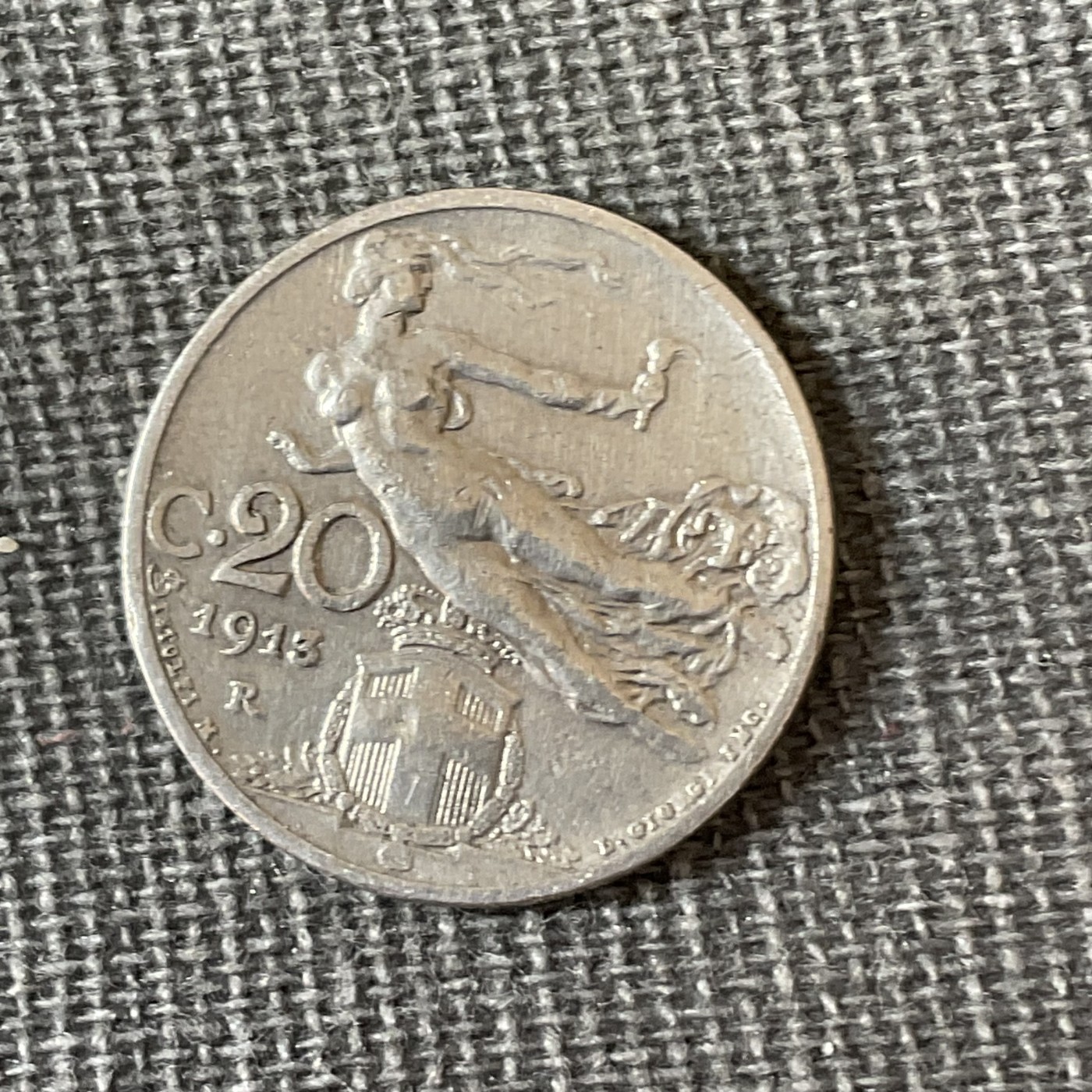 外国硬币三场2024-1-8 意大利1913