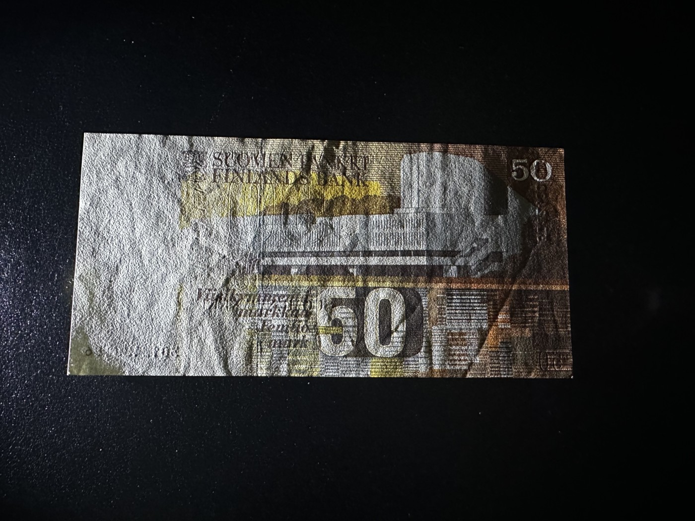 《外钞收藏家》第三百二十九期 1986年芬兰50克朗 品相如图