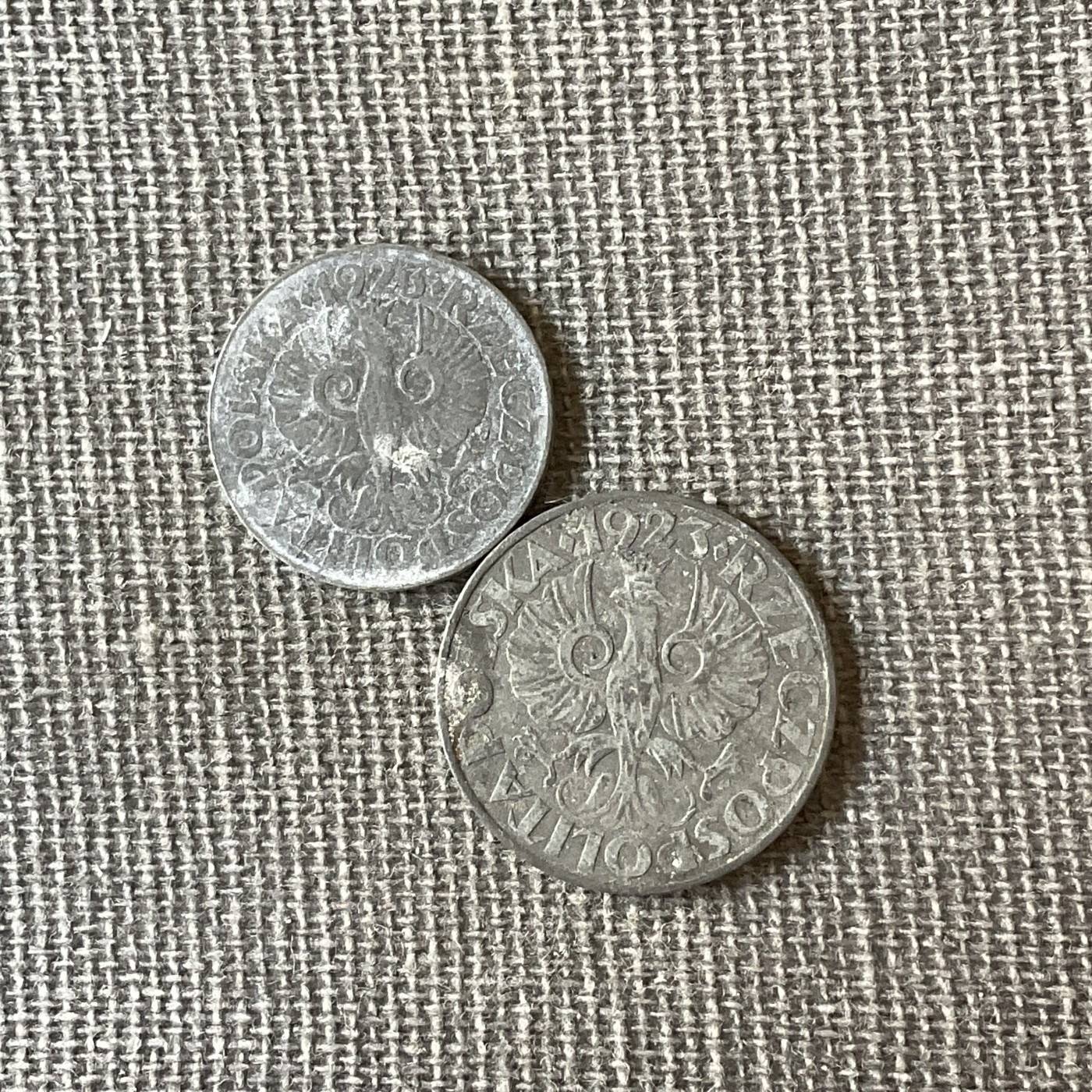外国硬币三场2024-1-8 波兰1923锌币