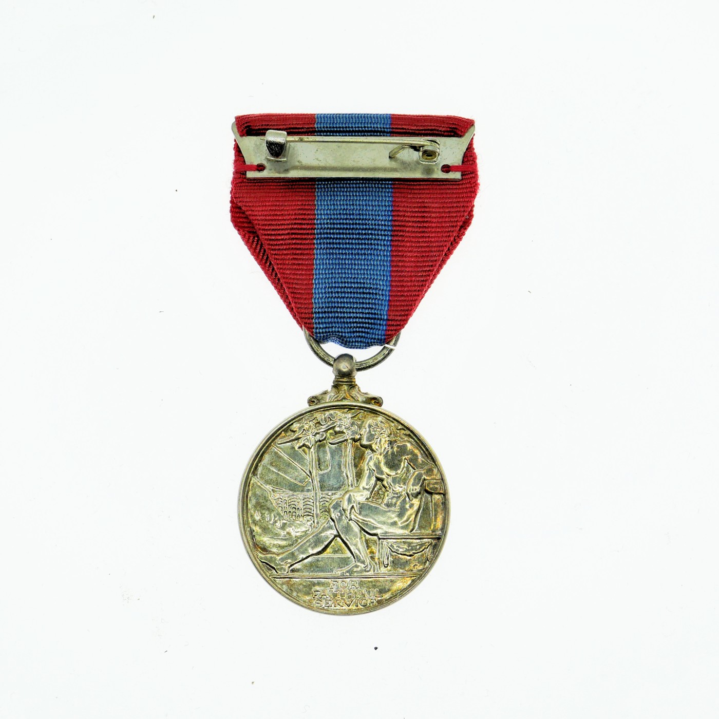 勋章奖章交易所1月13日拍卖 英国帝国服务奖章，银质女王版裸章