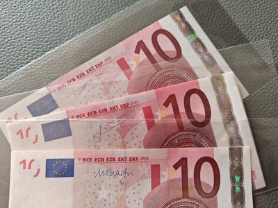 欧盟纸币Euro 10欧元一套 三种签名 全新UNC - 欧盟纸币Euro 10欧元一套 三种签名 全新UNC