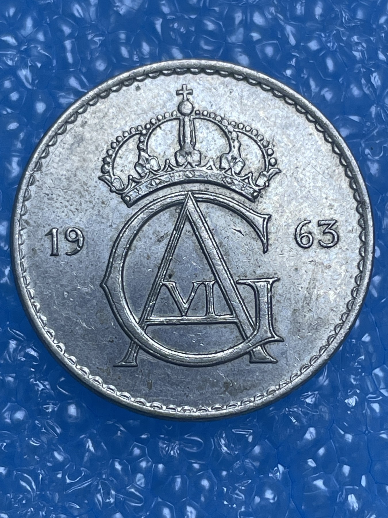 神仙姐姐散币好品专场第十四期（无佣金满邮自动发出 1963 年瑞典 50 欧尔