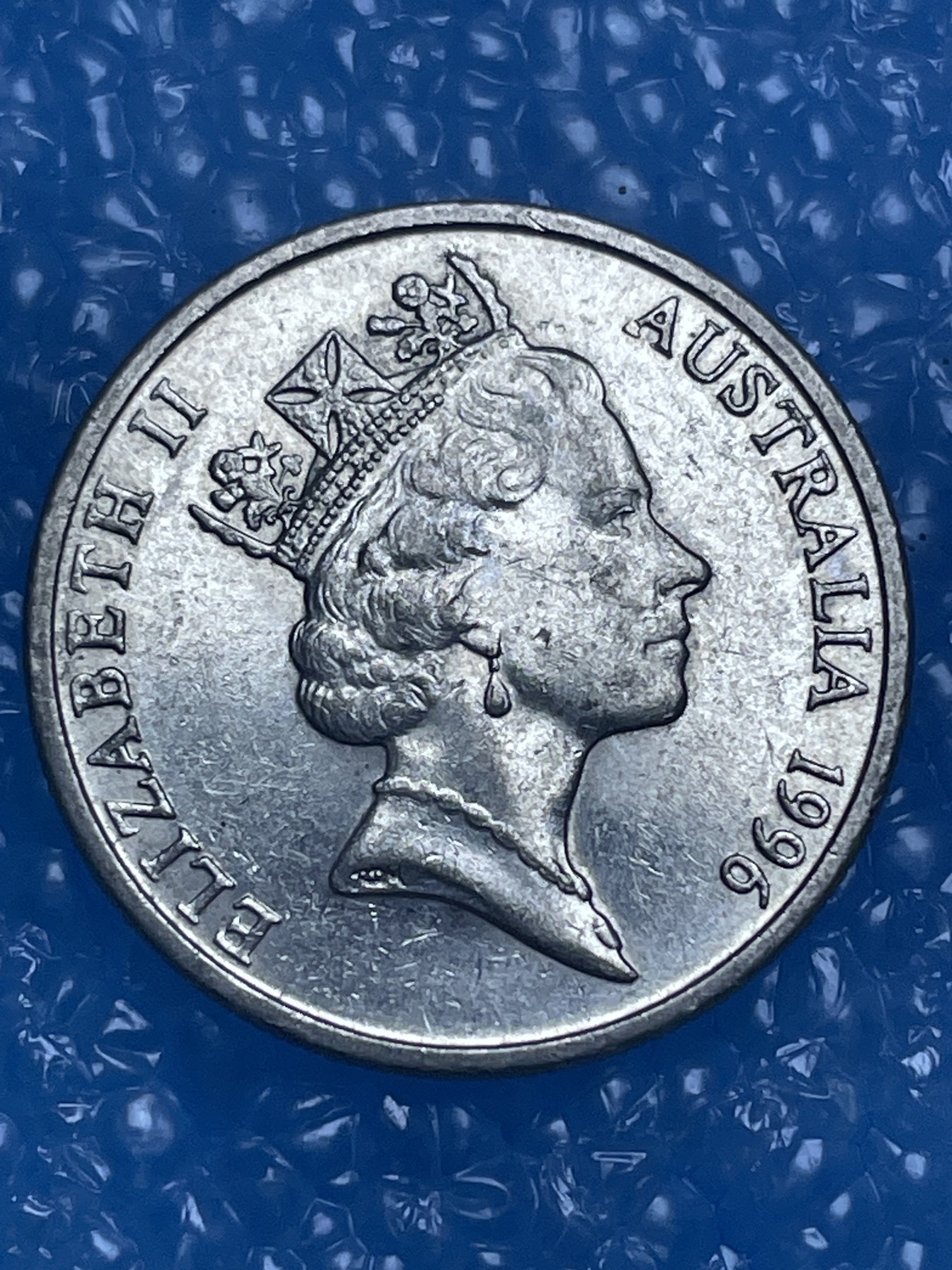 神仙姐姐散币好品专场第十四期（无佣金满邮自动发出 1996 年澳大利亚 5 分