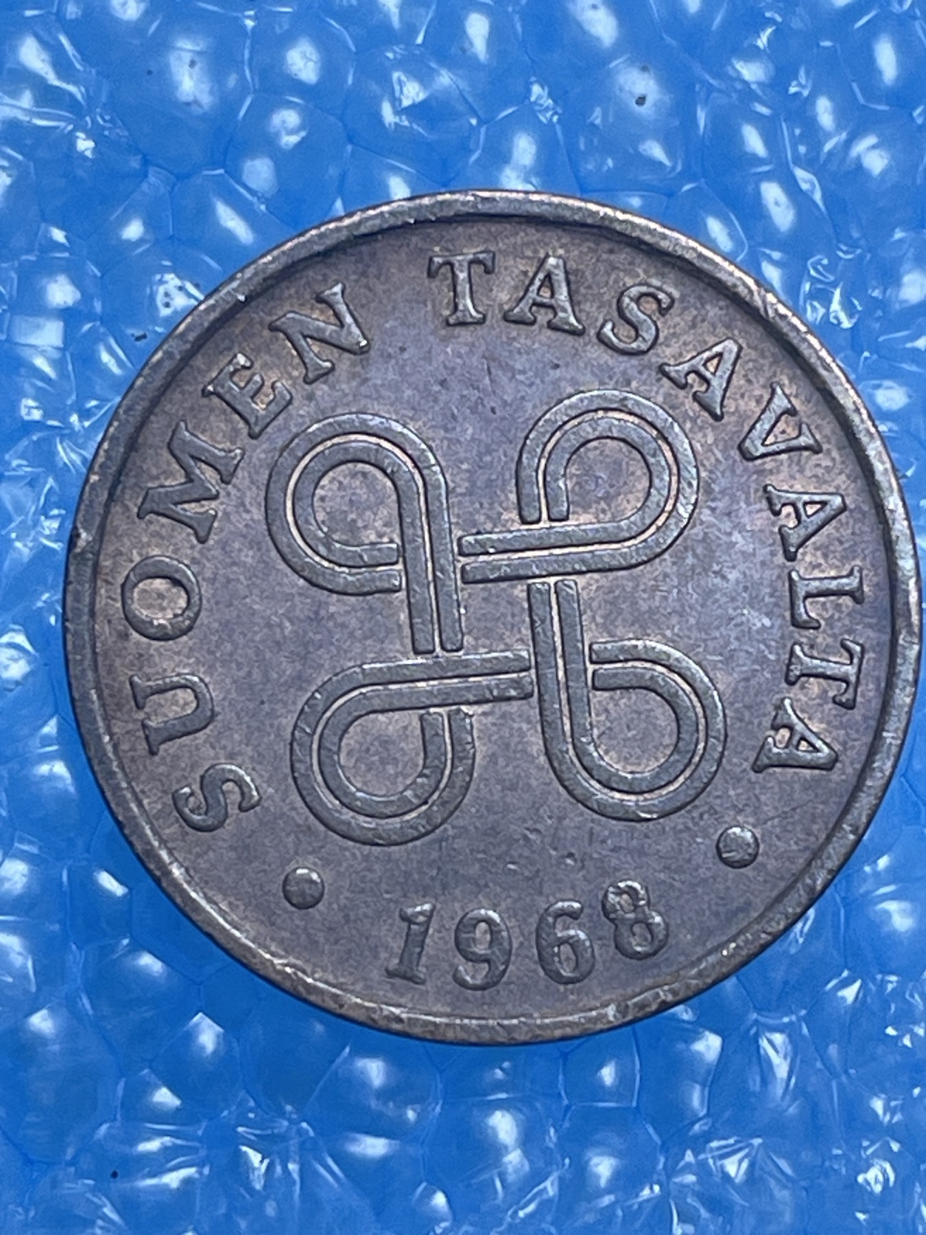 神仙姐姐散币好品专场第十四期（无佣金满邮自动发出 1968 年芬兰 1 盆尼