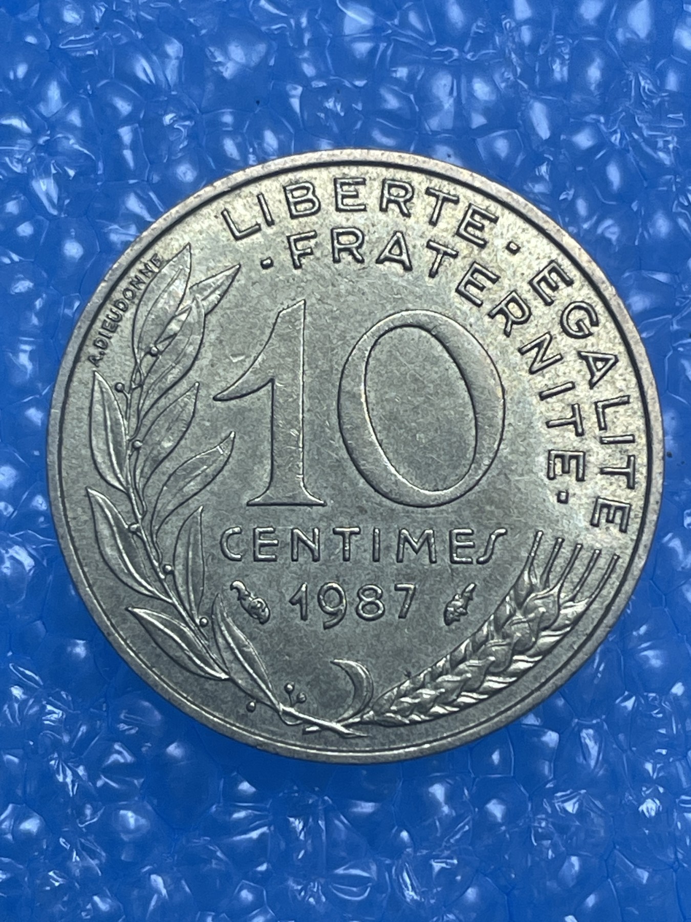 神仙姐姐散币好品专场第十四期（无佣金满邮自动发出 1987 年法国 10 分