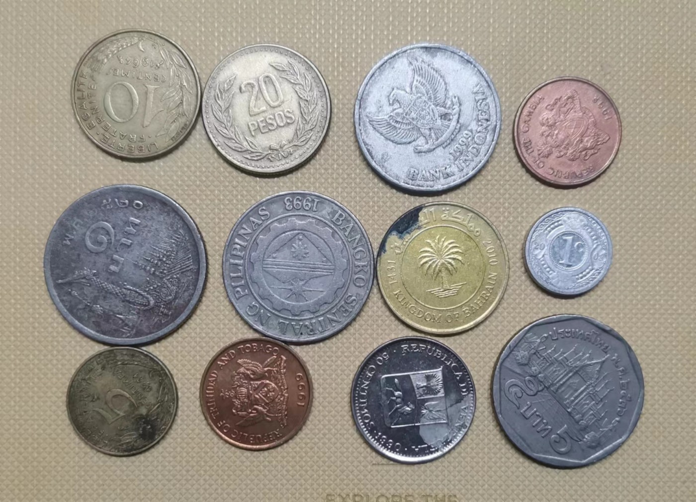 【易洋钱喜】第34场 国外硬币专场 外国硬币12枚