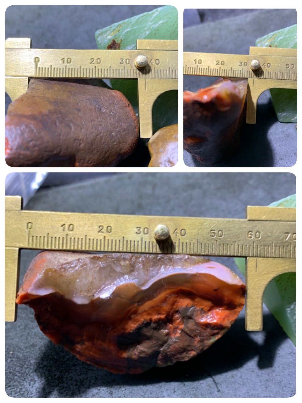 精美原皮冰飘开口料南红玛瑙原石一颗，