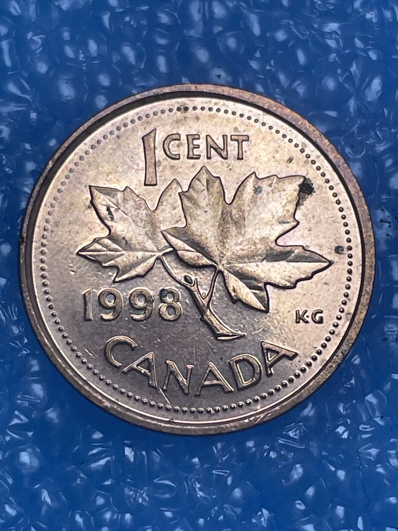 神仙姐姐散币好品专场第十四期（无佣金满邮自动发出 1998 年加拿大枫叶一分