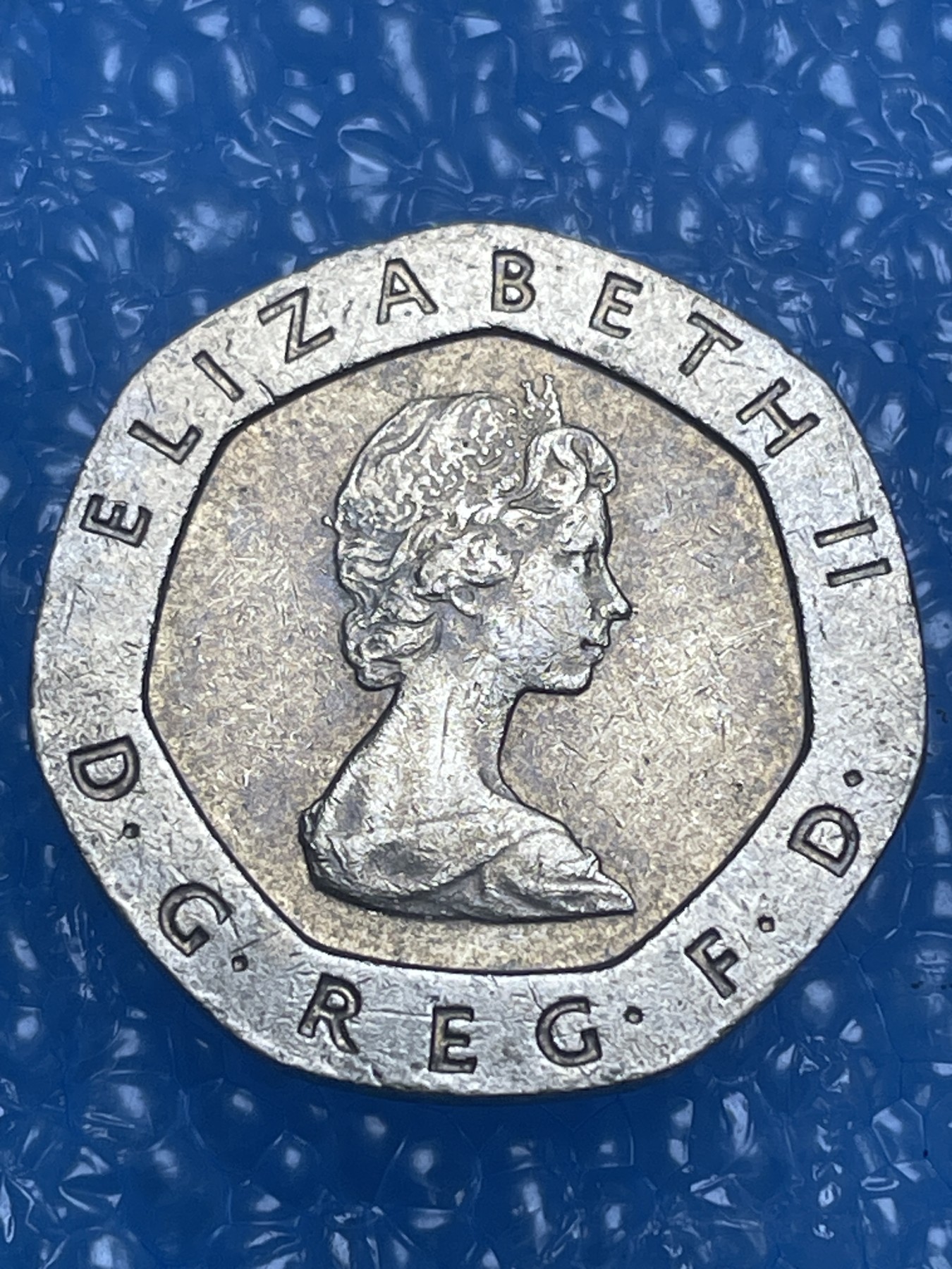 神仙姐姐散币好品专场第十四期（无佣金满邮自动发出 1983 年英国 20 便士