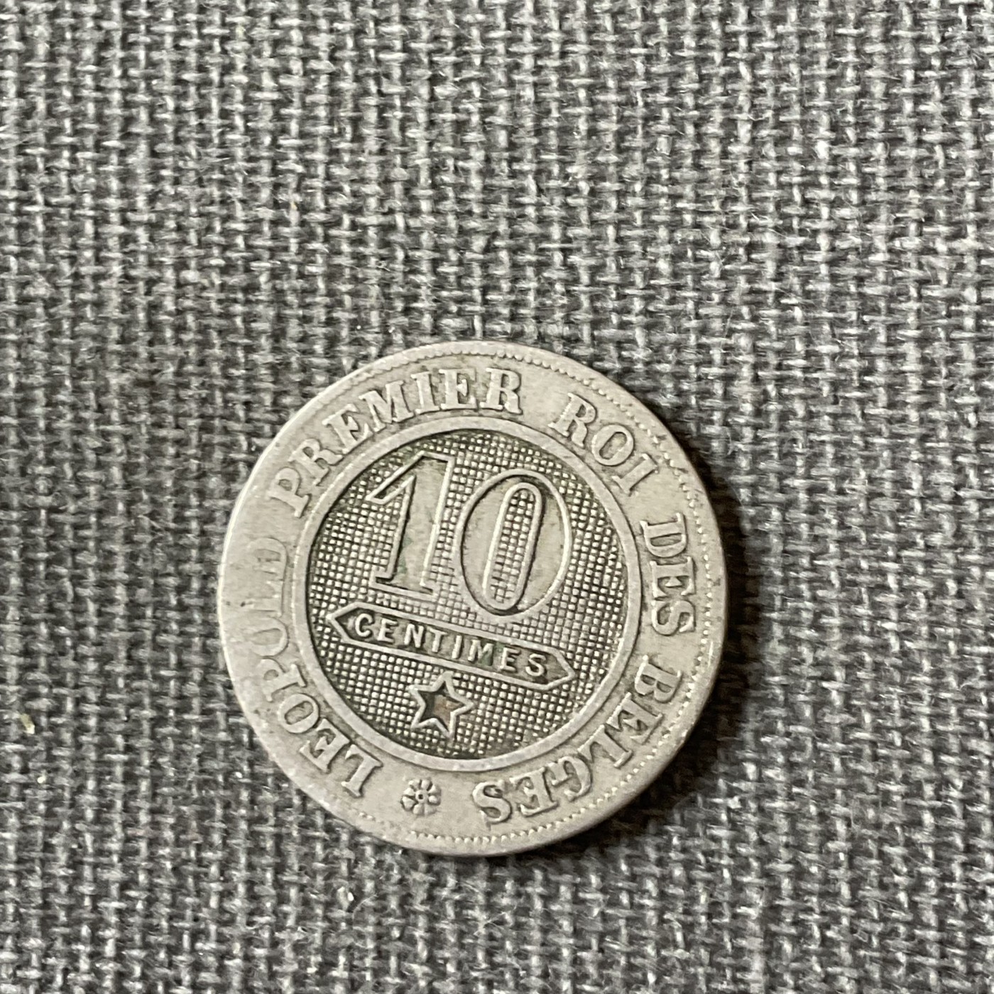 外国章牌硬币混合2024-1-10 比利时1861