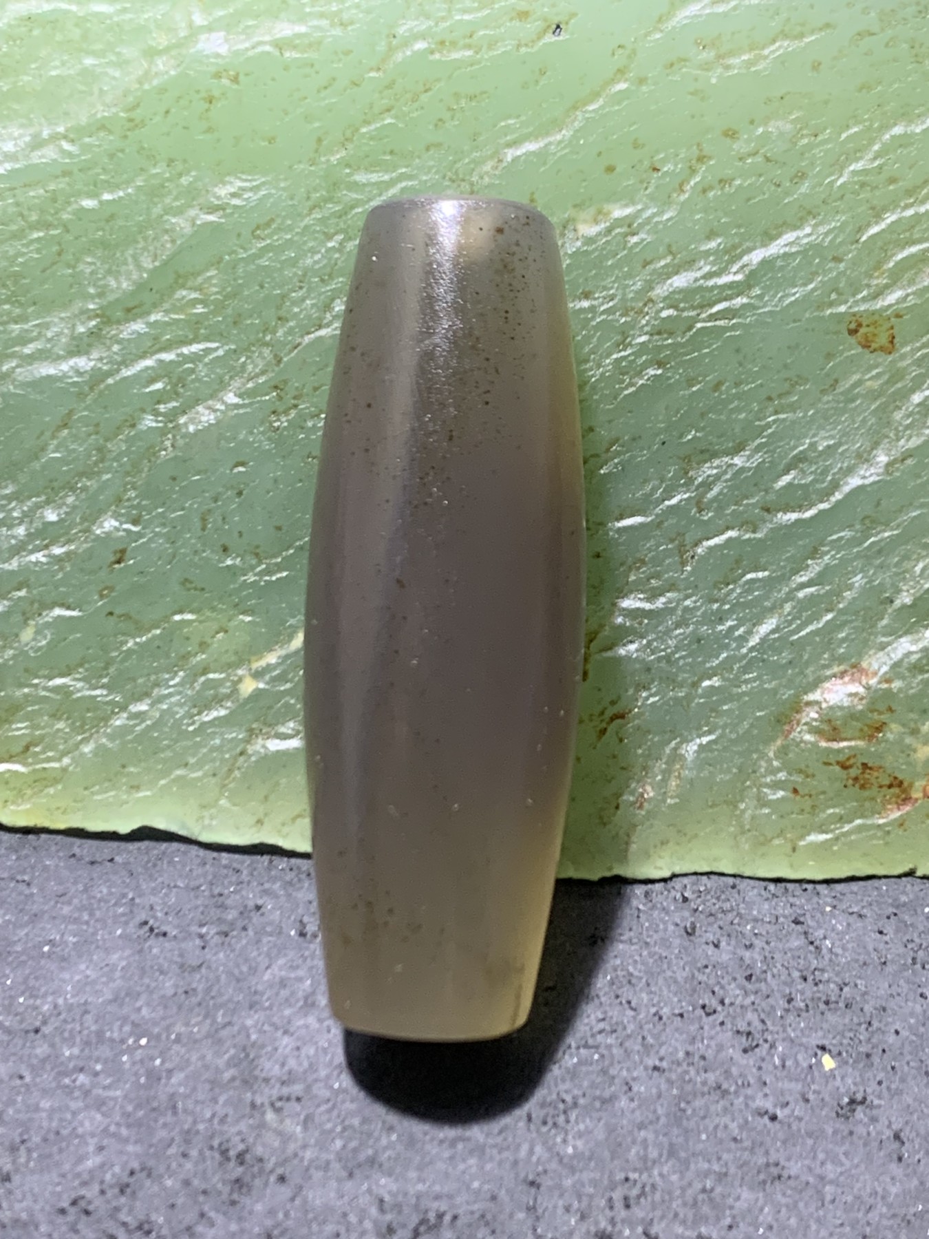 精美亚光高玉化巴西玛瑙手工俏色巧雕富贵有余吊坠一个！