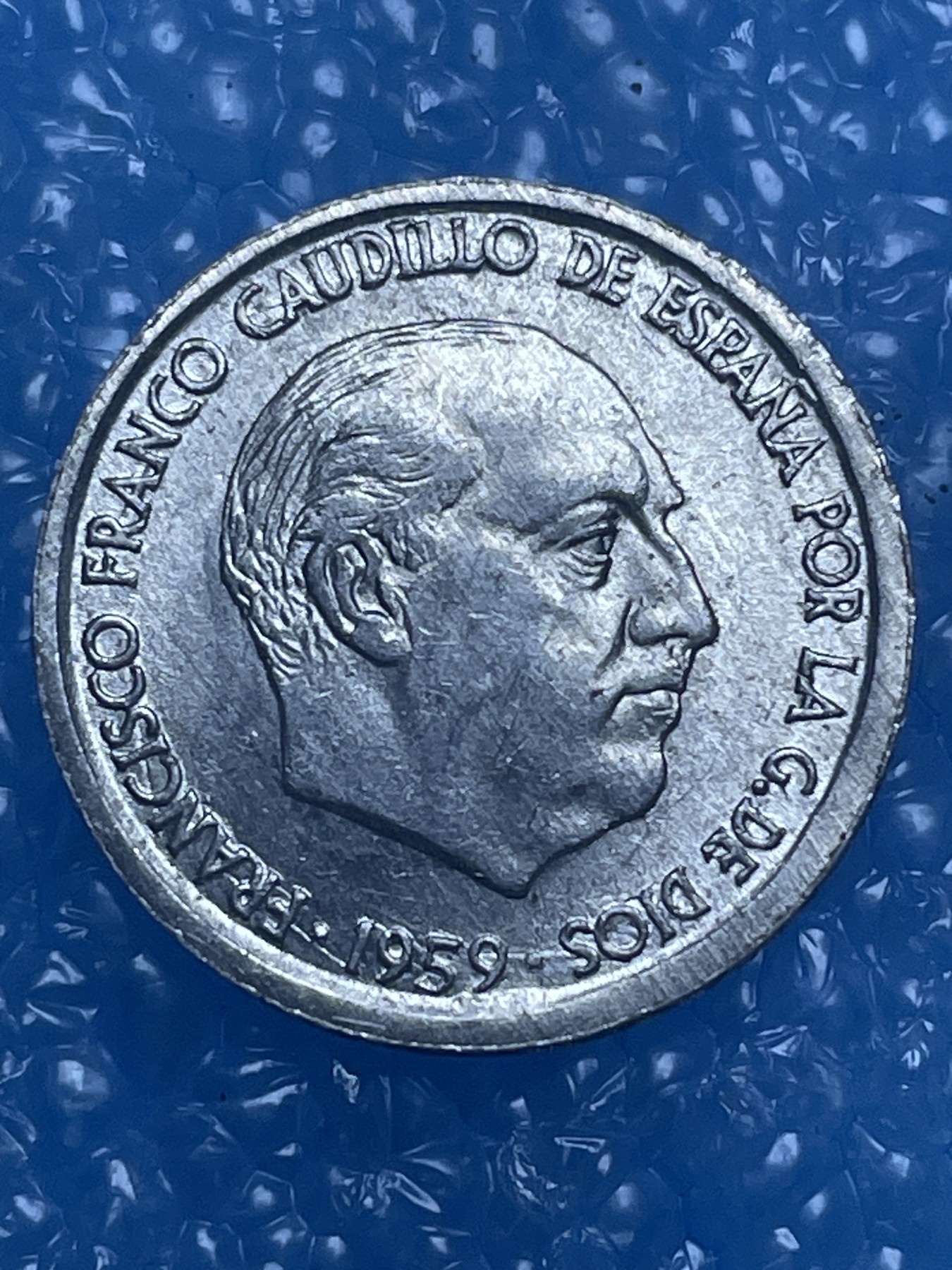 神仙姐姐散币好品专场第十四期（无佣金满邮自动发出 1959 年西班牙 10 分