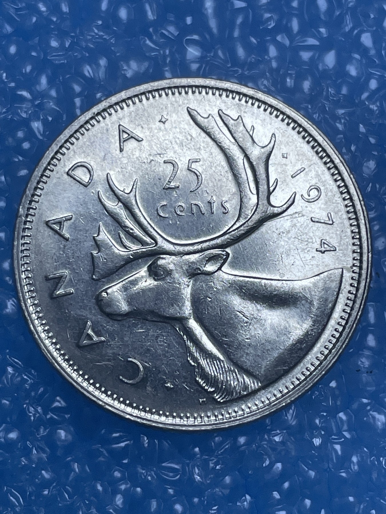 神仙姐姐散币好品专场第十四期（无佣金满邮自动发出 1974 年加拿大 25 分