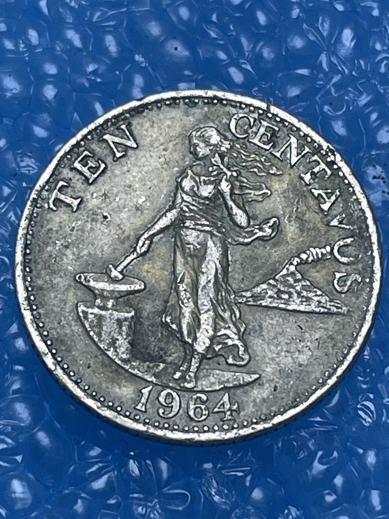 神仙姐姐散币好品专场第十四期（无佣金满邮自动发出 1964 年菲律宾打铁女神