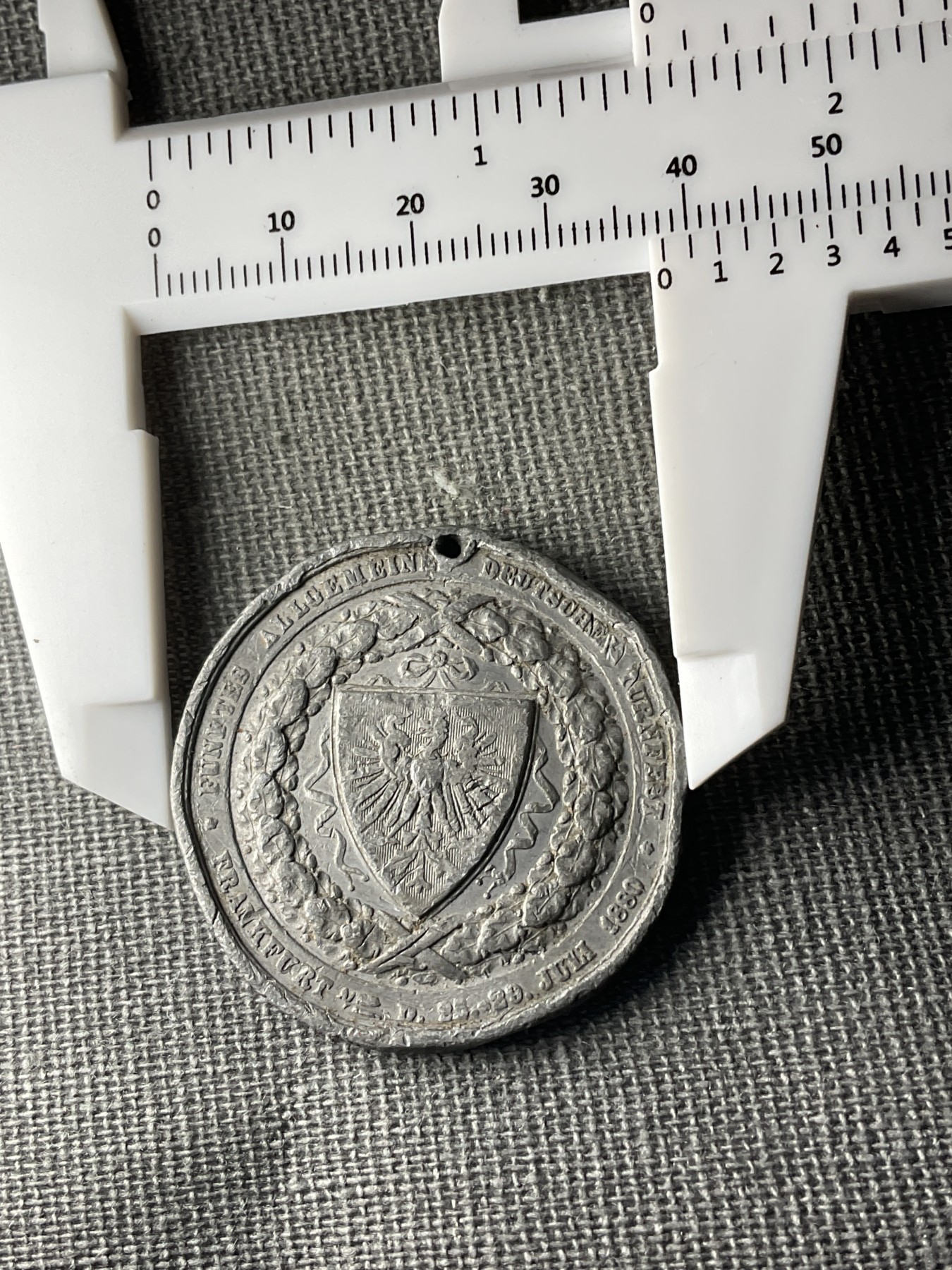 外国章牌硬币混合2024-1-10 法国铜章38mm,25g