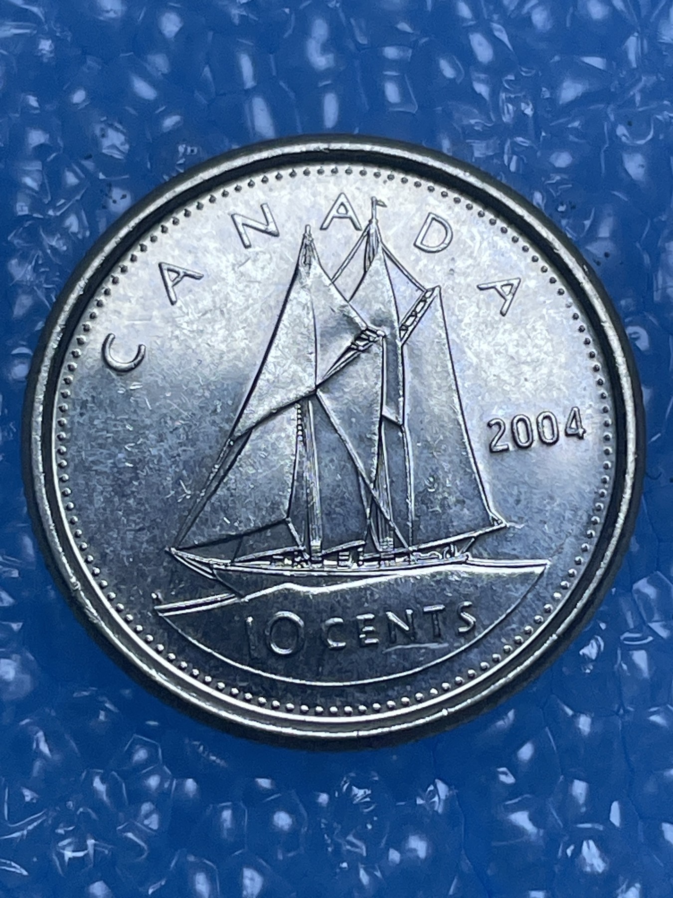 神仙姐姐散币好品专场第十四期（无佣金满邮自动发出 2004 年加拿大 10 分