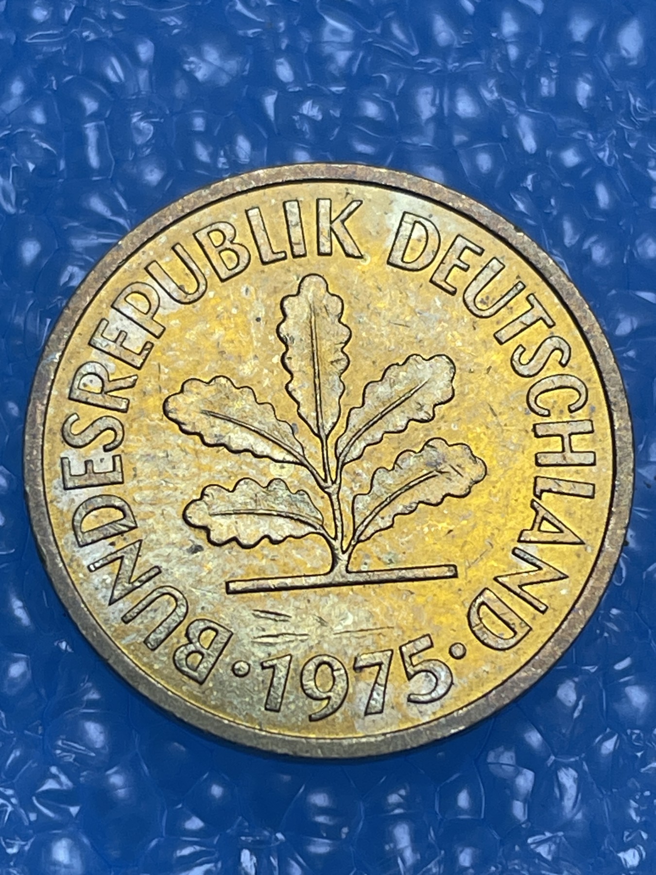 神仙姐姐散币好品专场第十四期（无佣金满邮自动发出 1975 年德国 5 芬尼