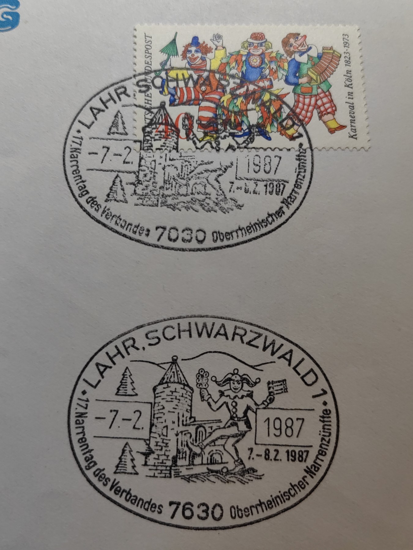 多国首日封✌邮品✌（拍卖场）精品🔥专场 第④③场 德国1972年 科隆狂欢节150年